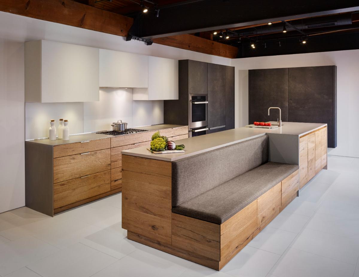 Eggersmann Chablis Rustic Oak Luxury Kitchen with Miele Appliance Package