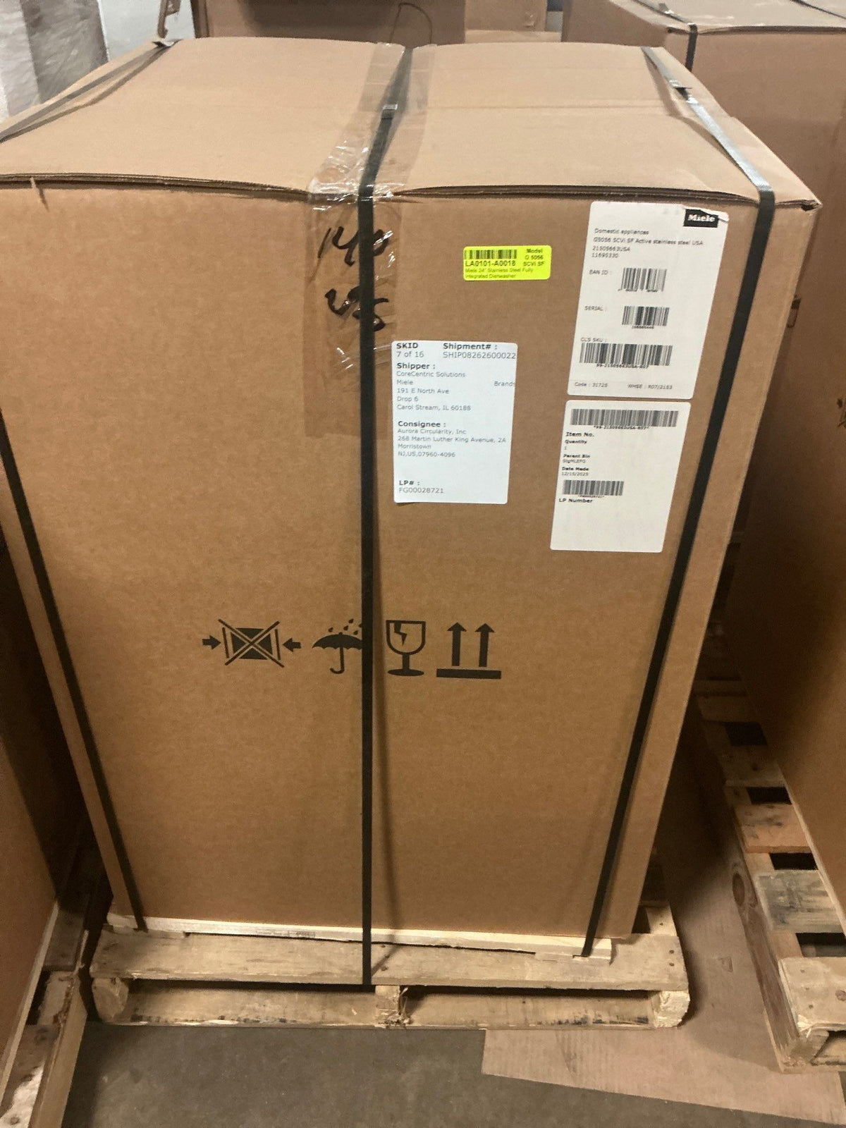 Miele Certified G 5056 SCVi SF 24" Stainless Steel Dishwasher
