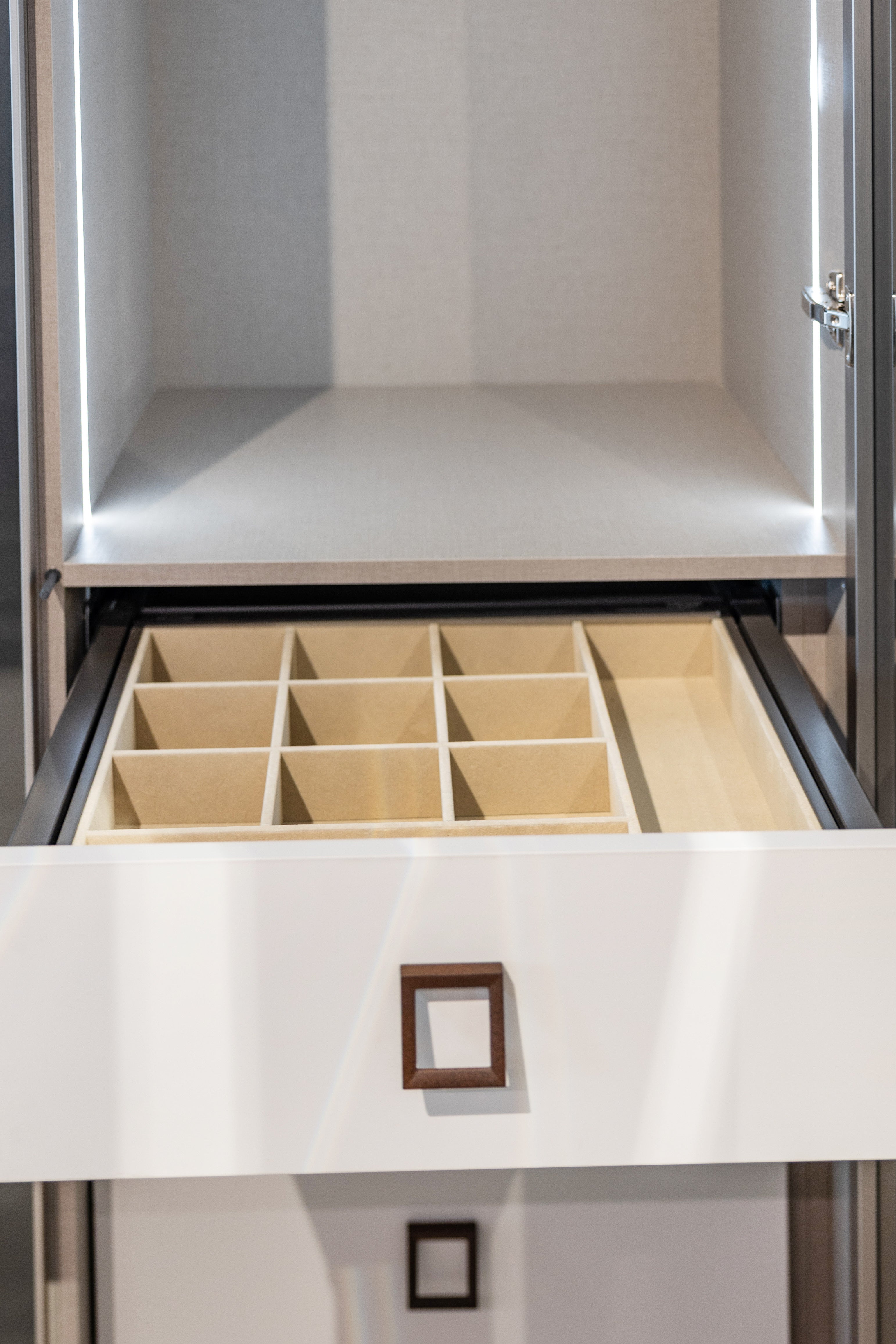 Azzurri Casa Modern Complete Closet System with Island