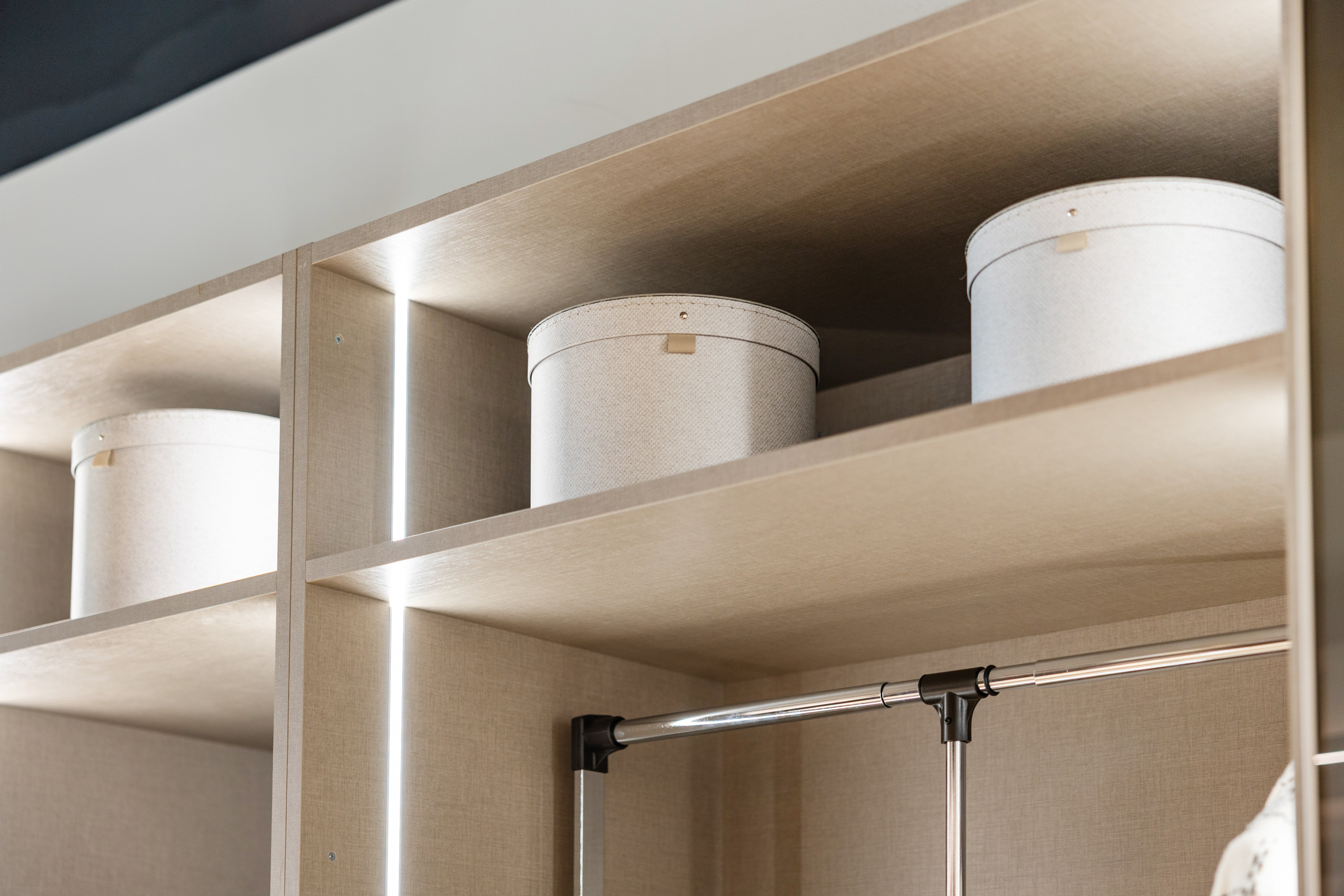 Azzurri Casa Modern Complete Closet System with Island