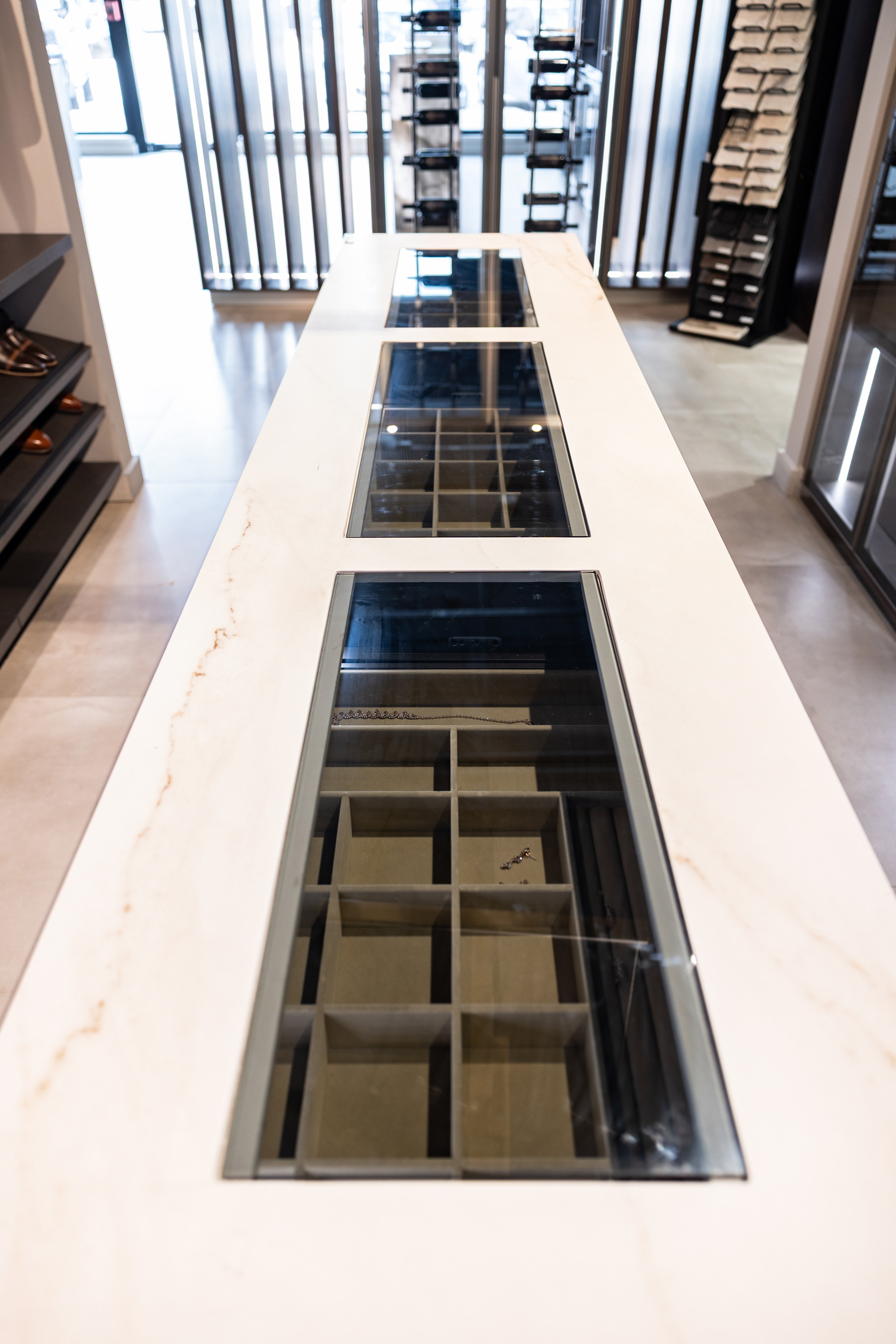 Azzurri Casa Modern Complete Closet System with Island