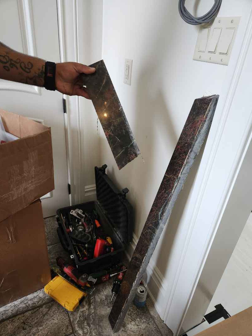 Custom Traditional Distressed Two-Tone Kitchen with Double Island, Stone Countertops and Sub-Zero & Wolf Appliances