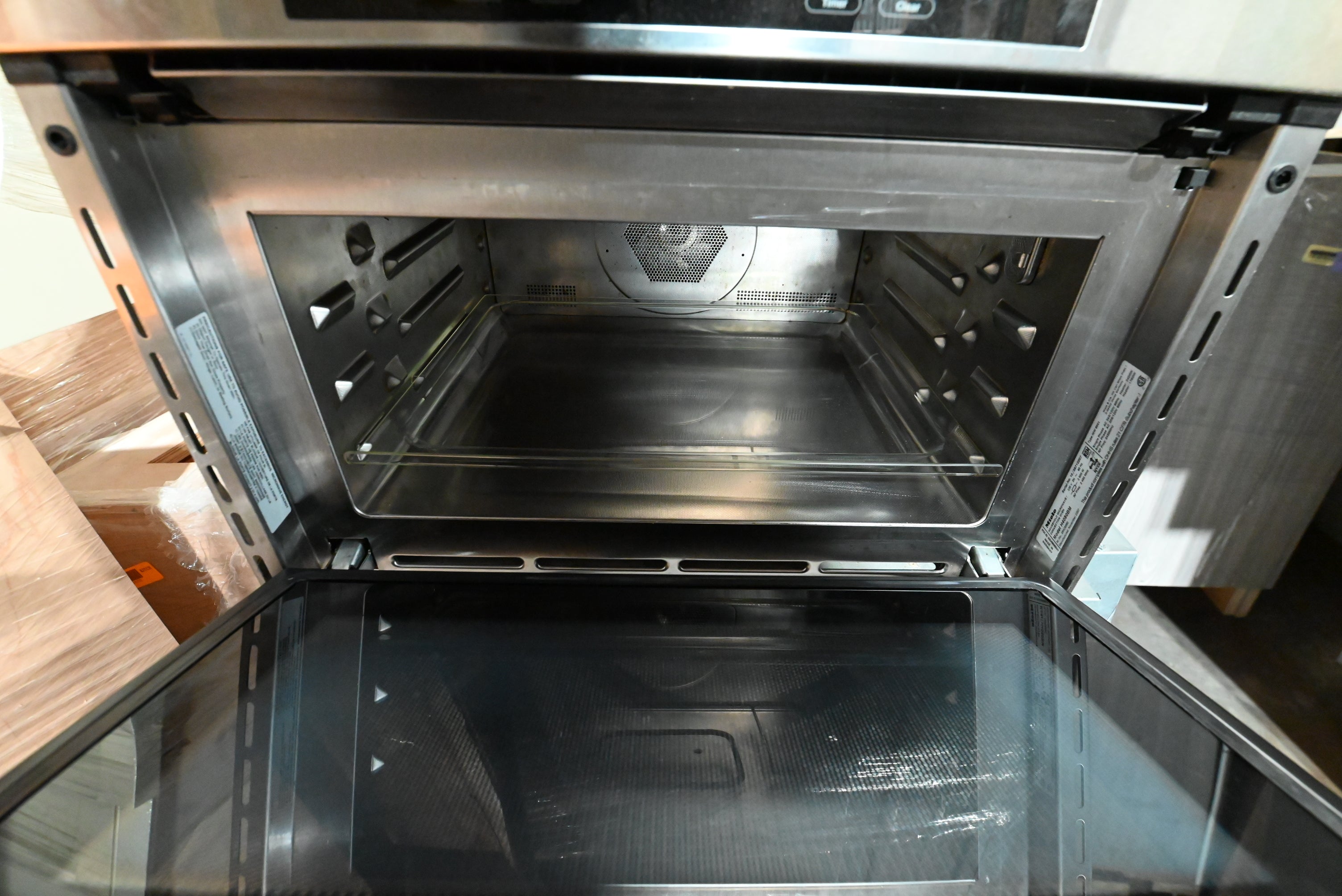 Bulthaup Modern Matte Grey Kitchen with Stone Countertops & Appliances