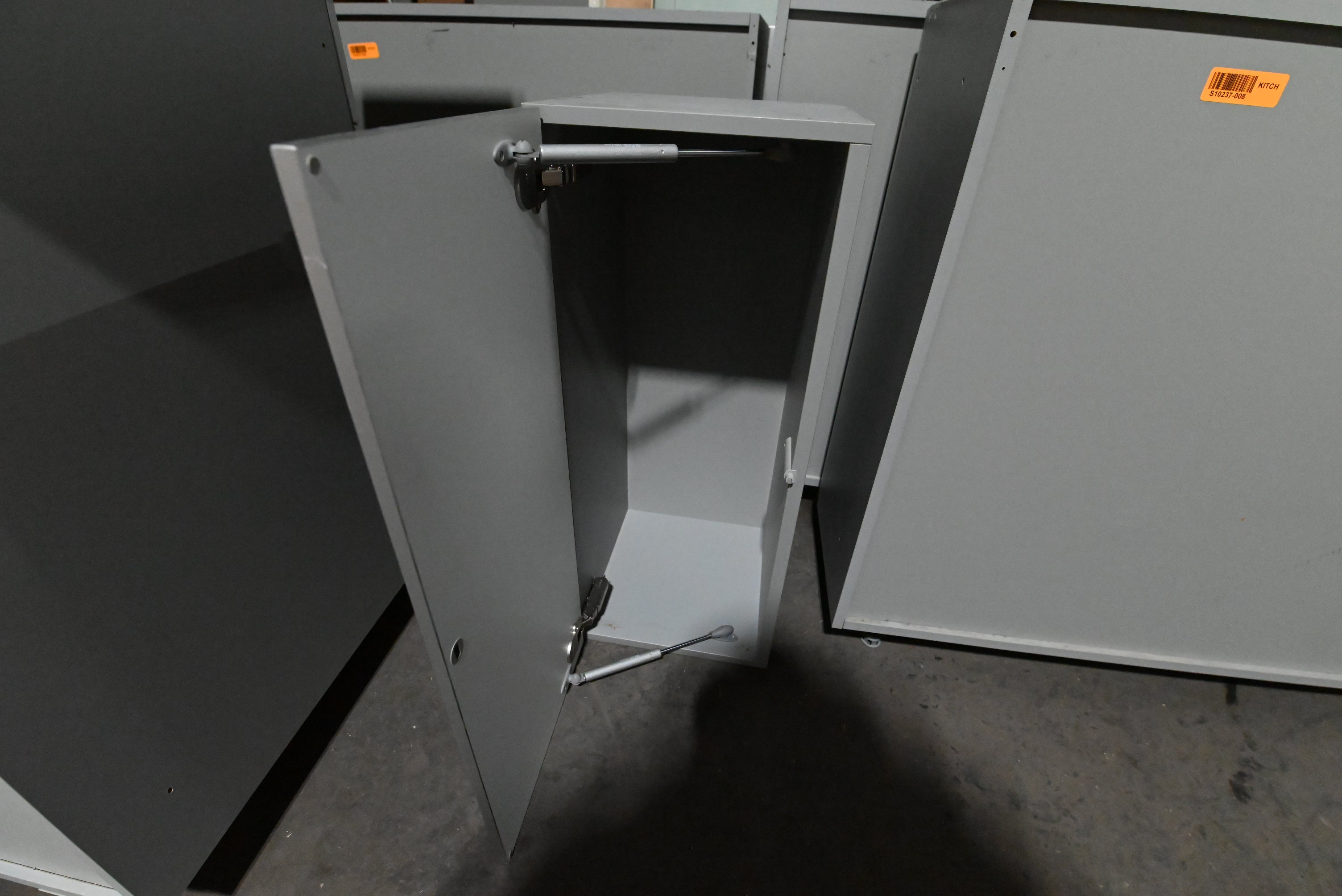 Bulthaup Modern Matte Grey Kitchen with Stone Countertops & Appliances