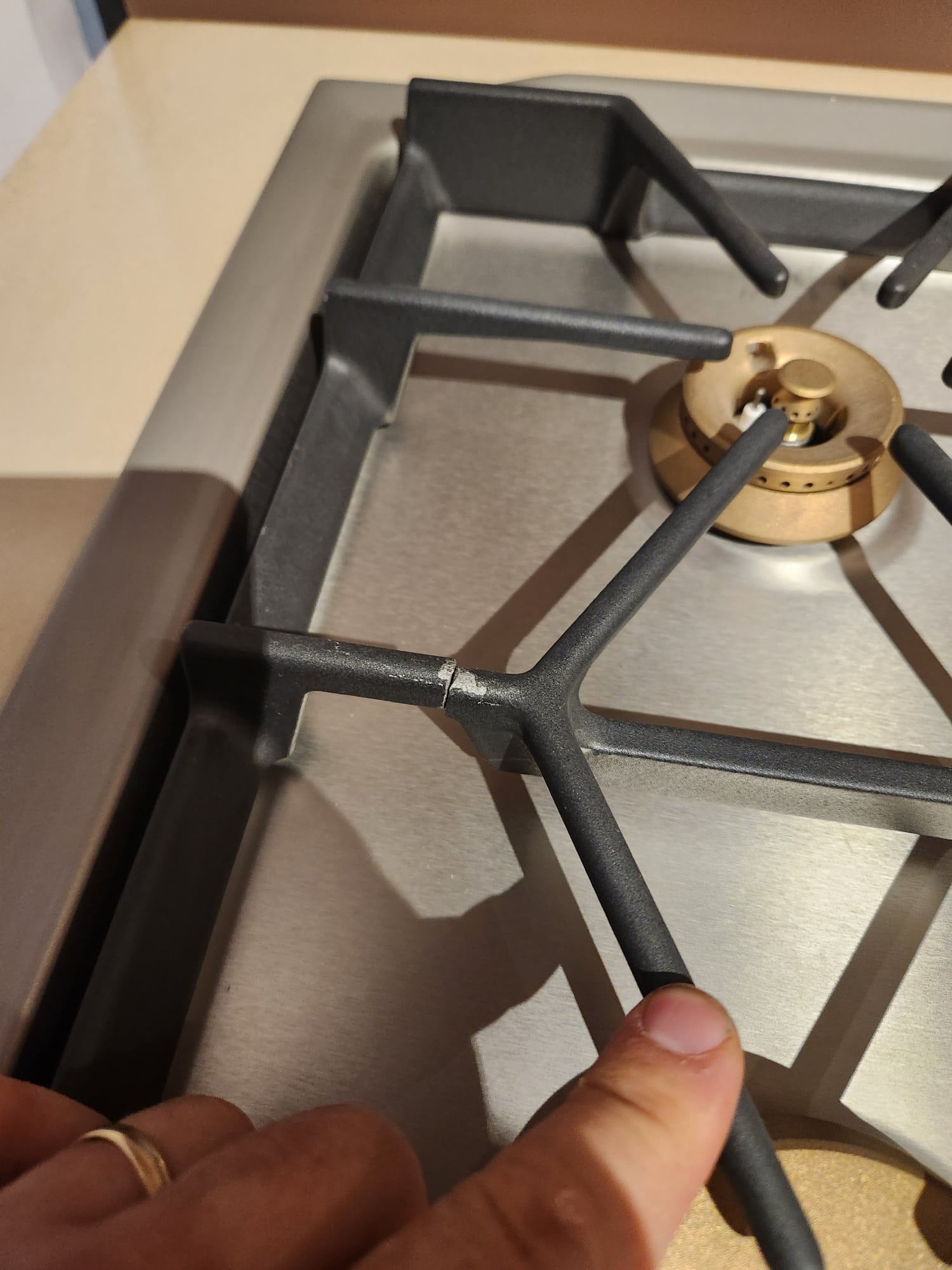 Downsview Olivewood Smooth Wood Modern Showroom Display Kitchen