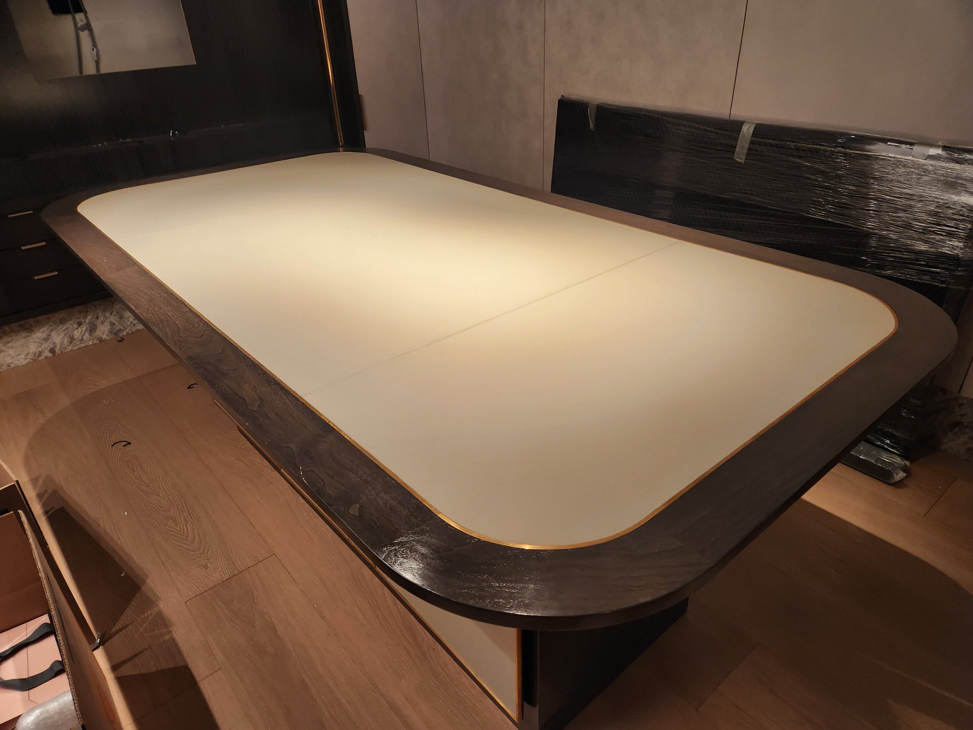 Smallbone Modern Wooden Dining Room Table with Storage