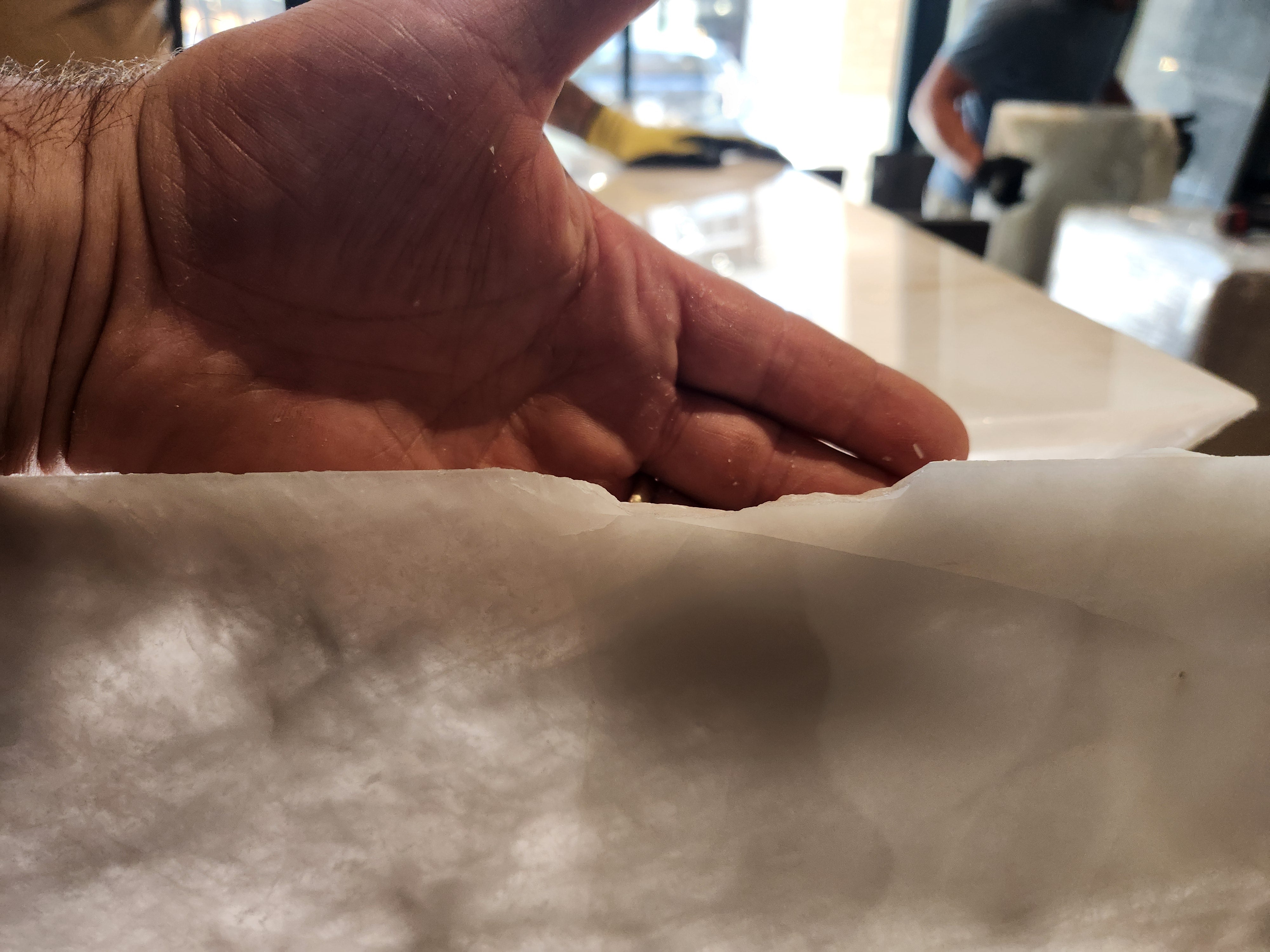 Azzurri Casa Modern Wood Paneled Wet Wine Bar with Wine Wall and Onyx Countertops