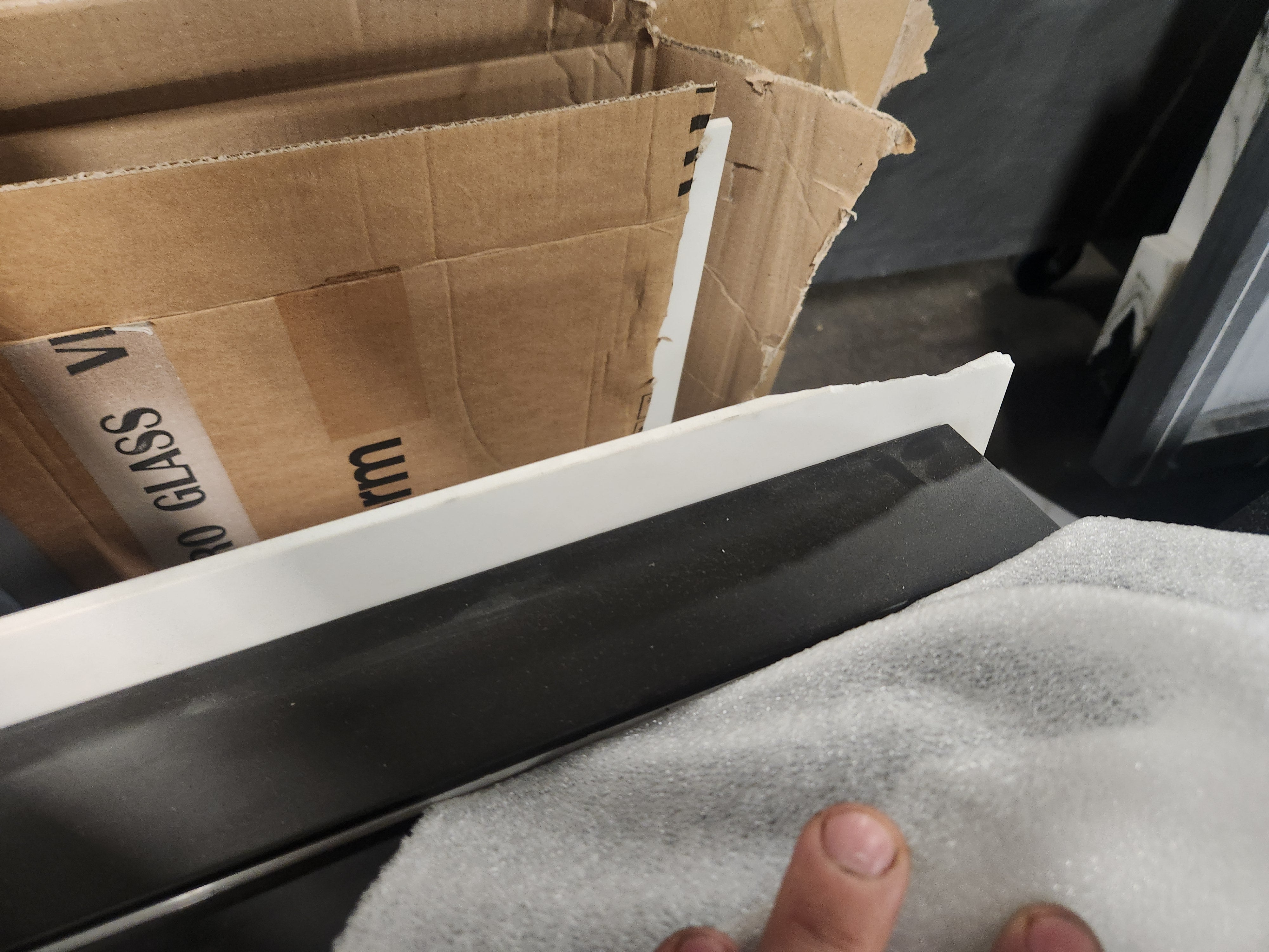 Poliform Phoenix Multi-Tone Modern Kitchen with Artex Island, Stone Countertops and Miele Appliances