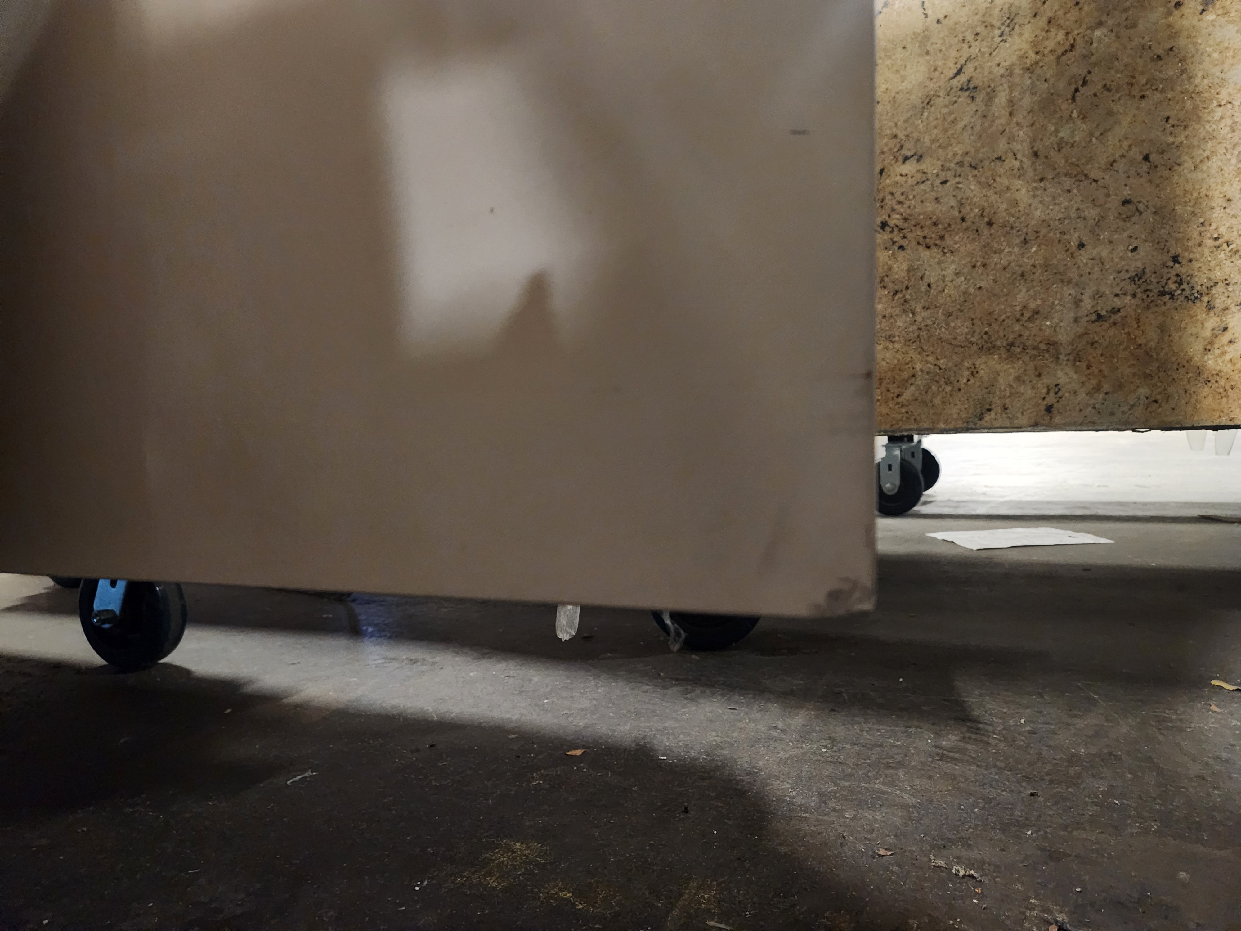 Poliform Phoenix Multi-Tone Modern Kitchen with Artex Island, Stone Countertops and Miele Appliances