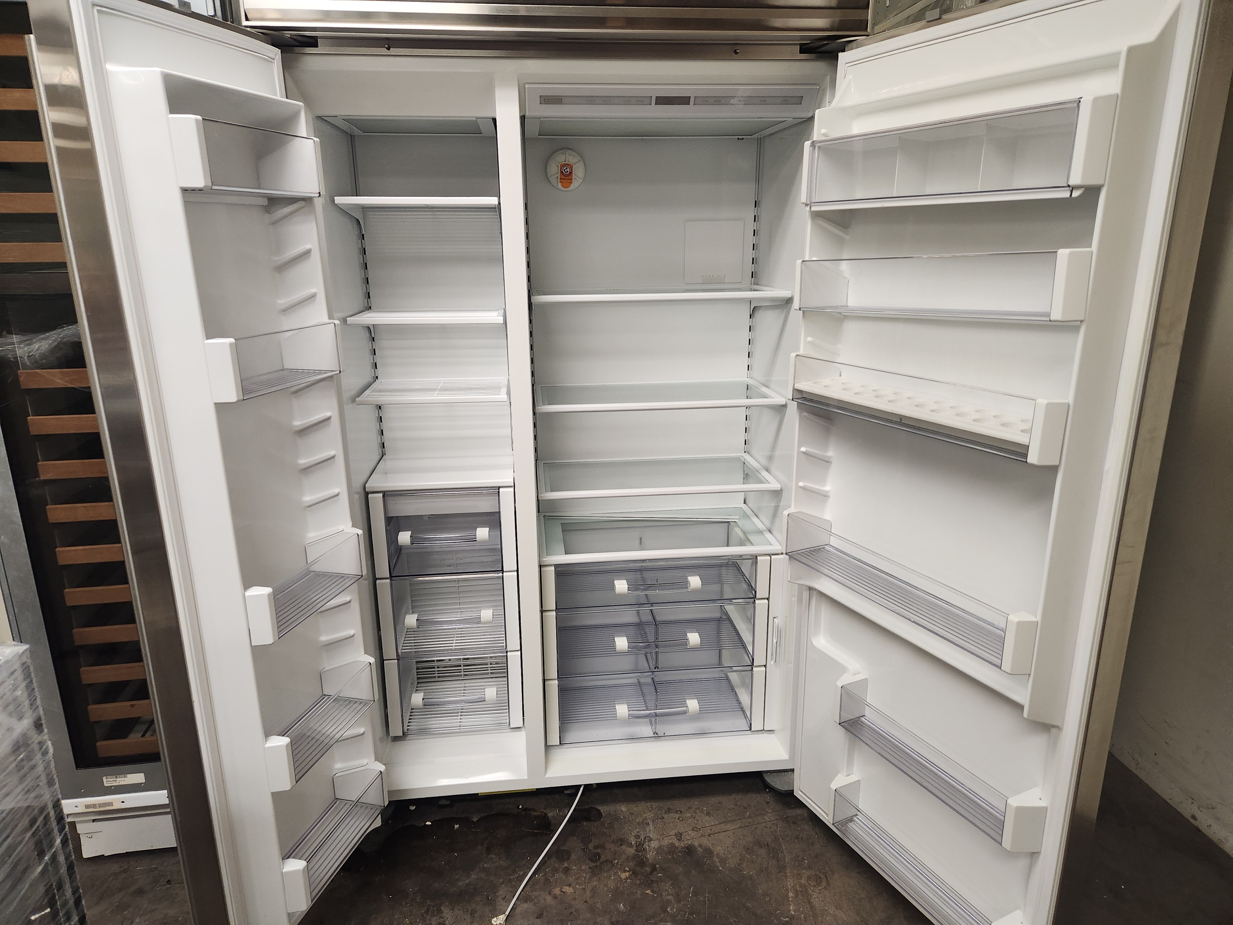 Sub-Zero BI-48S/S/TH 48" Stainless Steel Side by Side Refrigerator