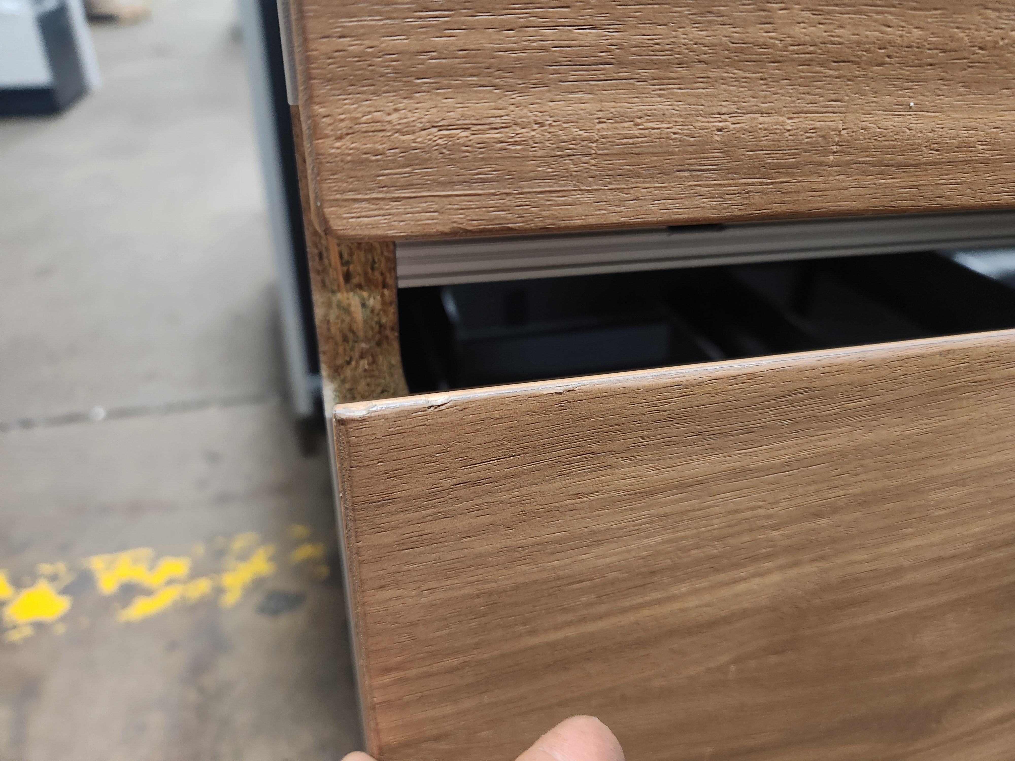 Poliform Phoenix Multi-Tone Modern Kitchen with Artex Island, Stone Countertops and Miele Appliances