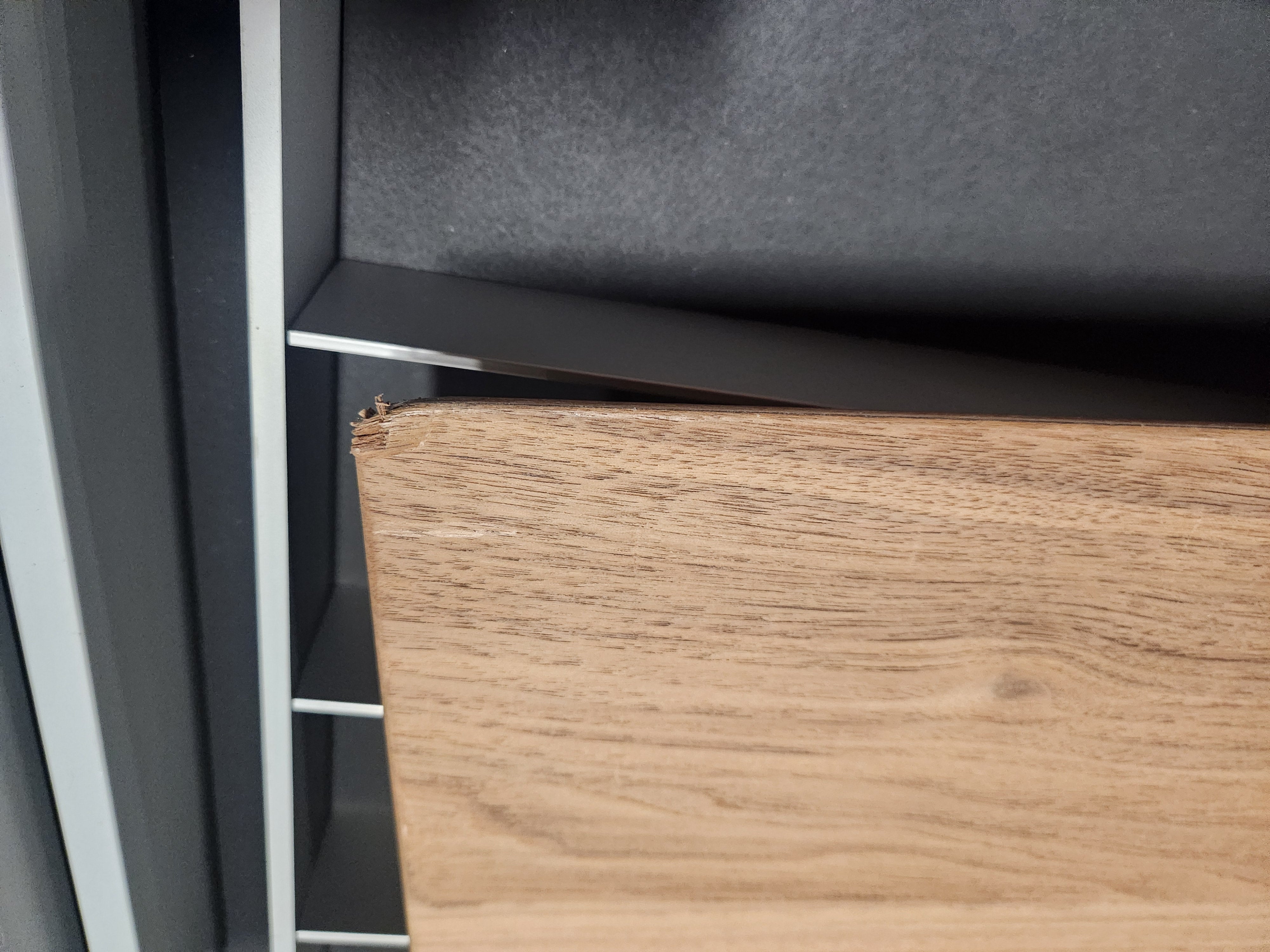 Poliform Phoenix Multi-Tone Modern Kitchen with Artex Island, Stone Countertops and Miele Appliances