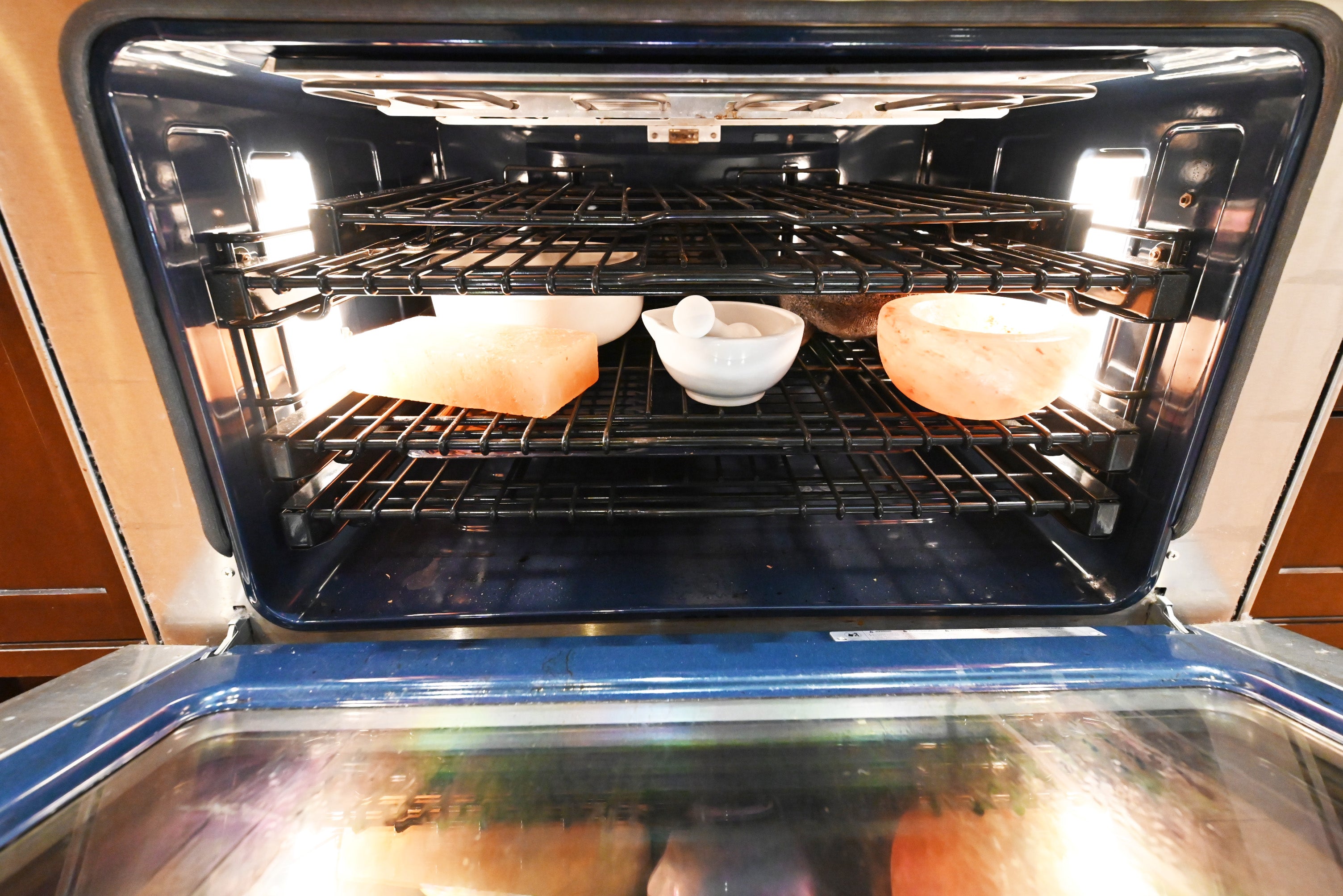 Custom Dignified Chestnut Transitional Pre-Owned Kitchen