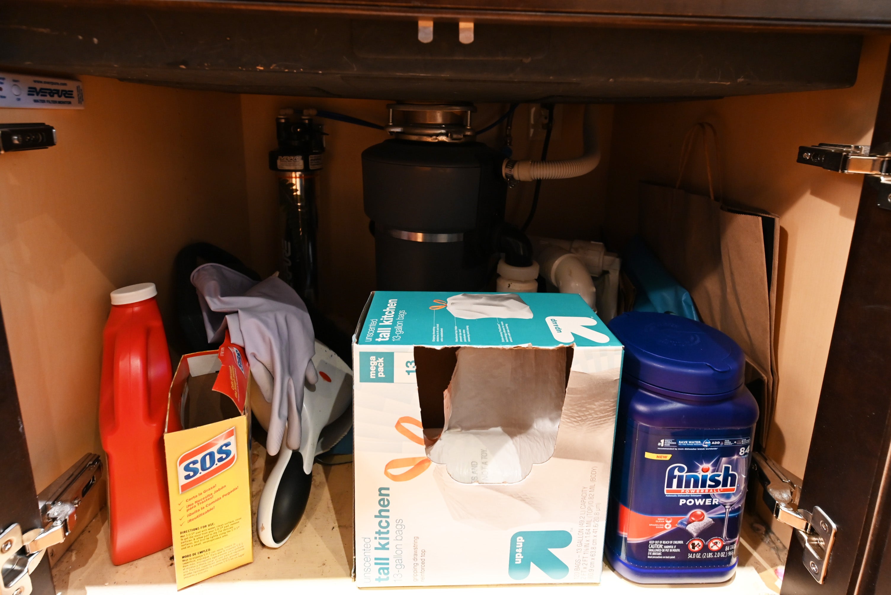 Custom Dignified Chestnut Transitional Pre-Owned Kitchen