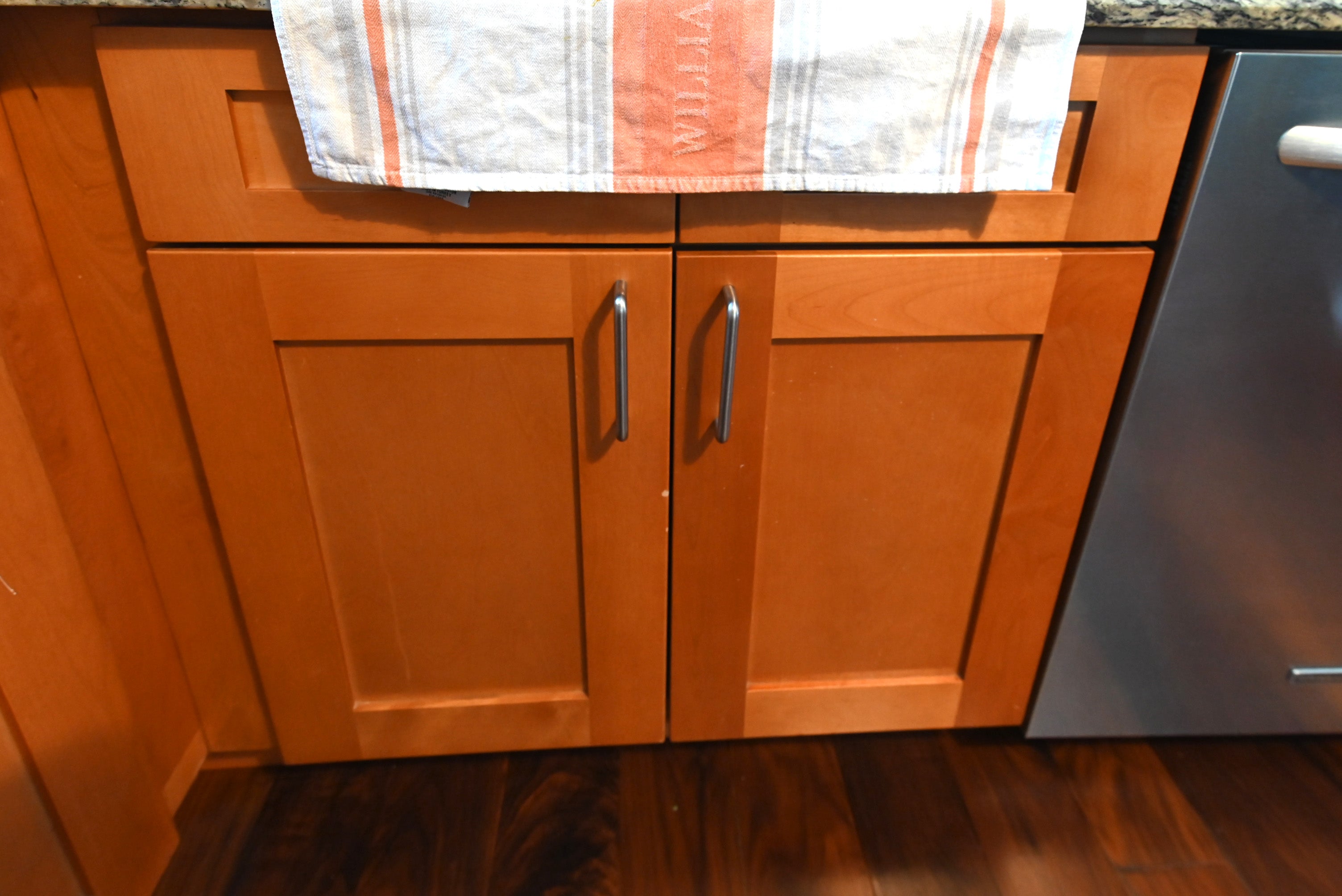 Forevermark Autumn Pumpkin Transitional Pre-Owned Kitchen