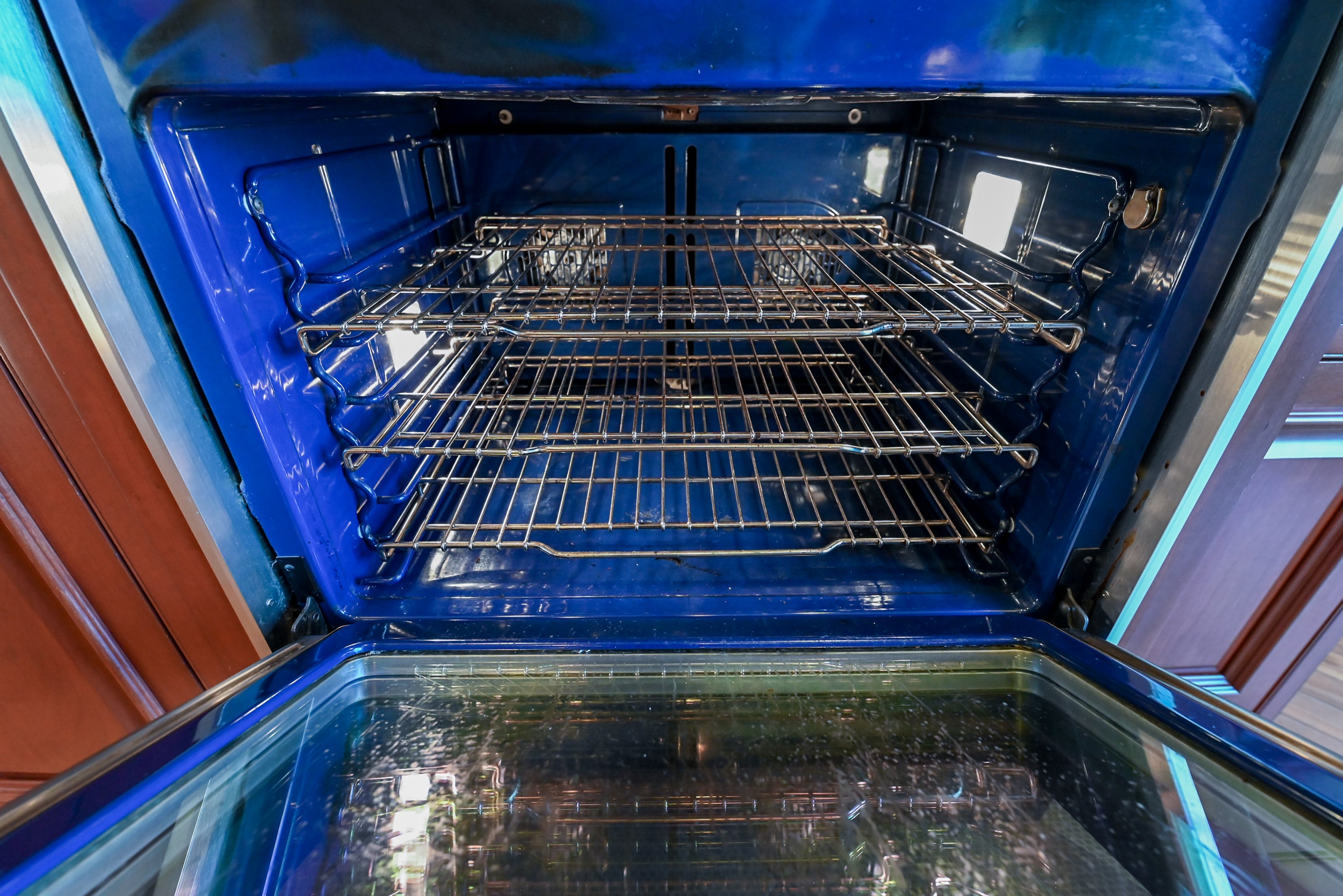 Crystal Cabinetry Terracotta Sunset Traditional Pre-Owned Kitchen W/ Wet Bar