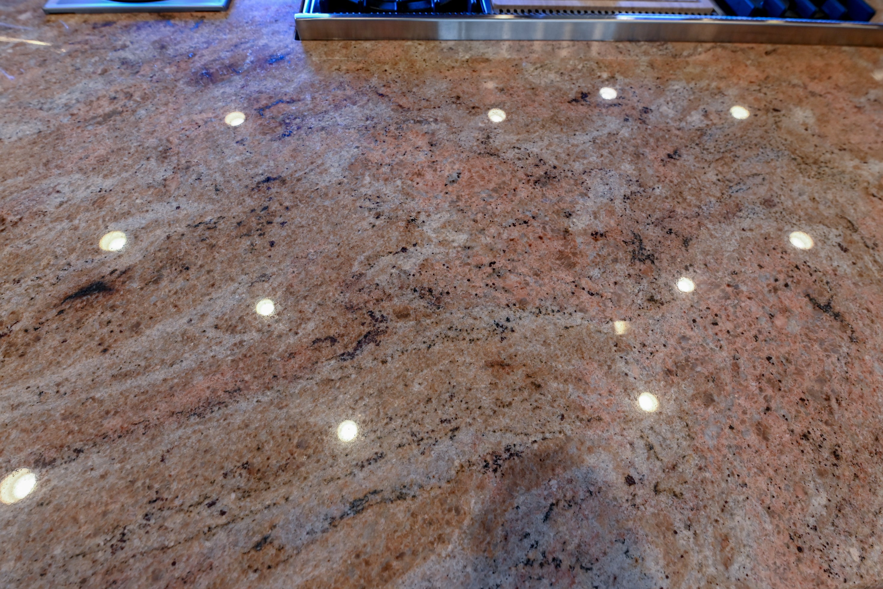 Crystal Cabinetry Terracotta Sunset Traditional Pre-Owned Kitchen W/ Wet Bar