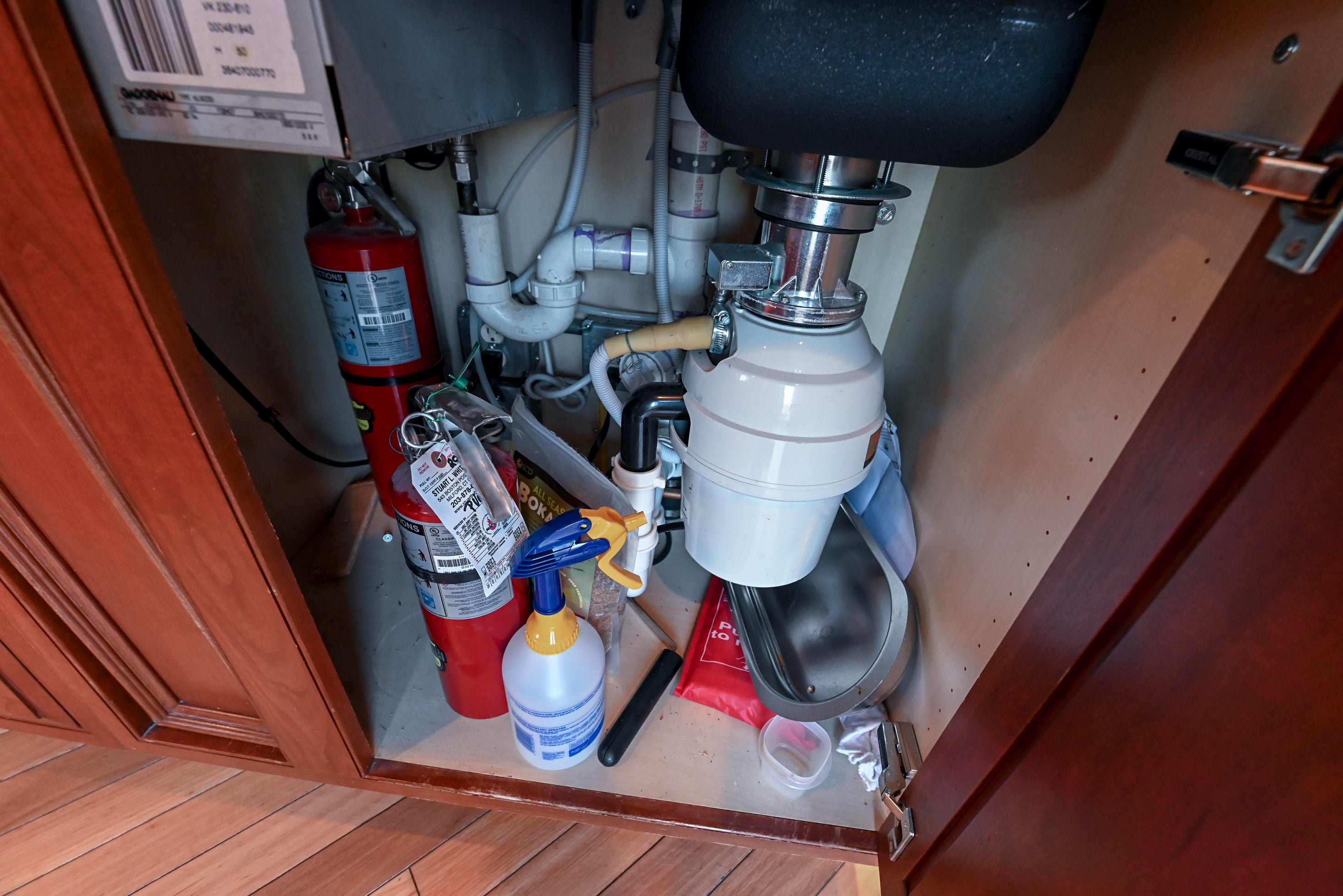 Crystal Cabinetry Terracotta Sunset Traditional Pre-Owned Kitchen W/ Wet Bar