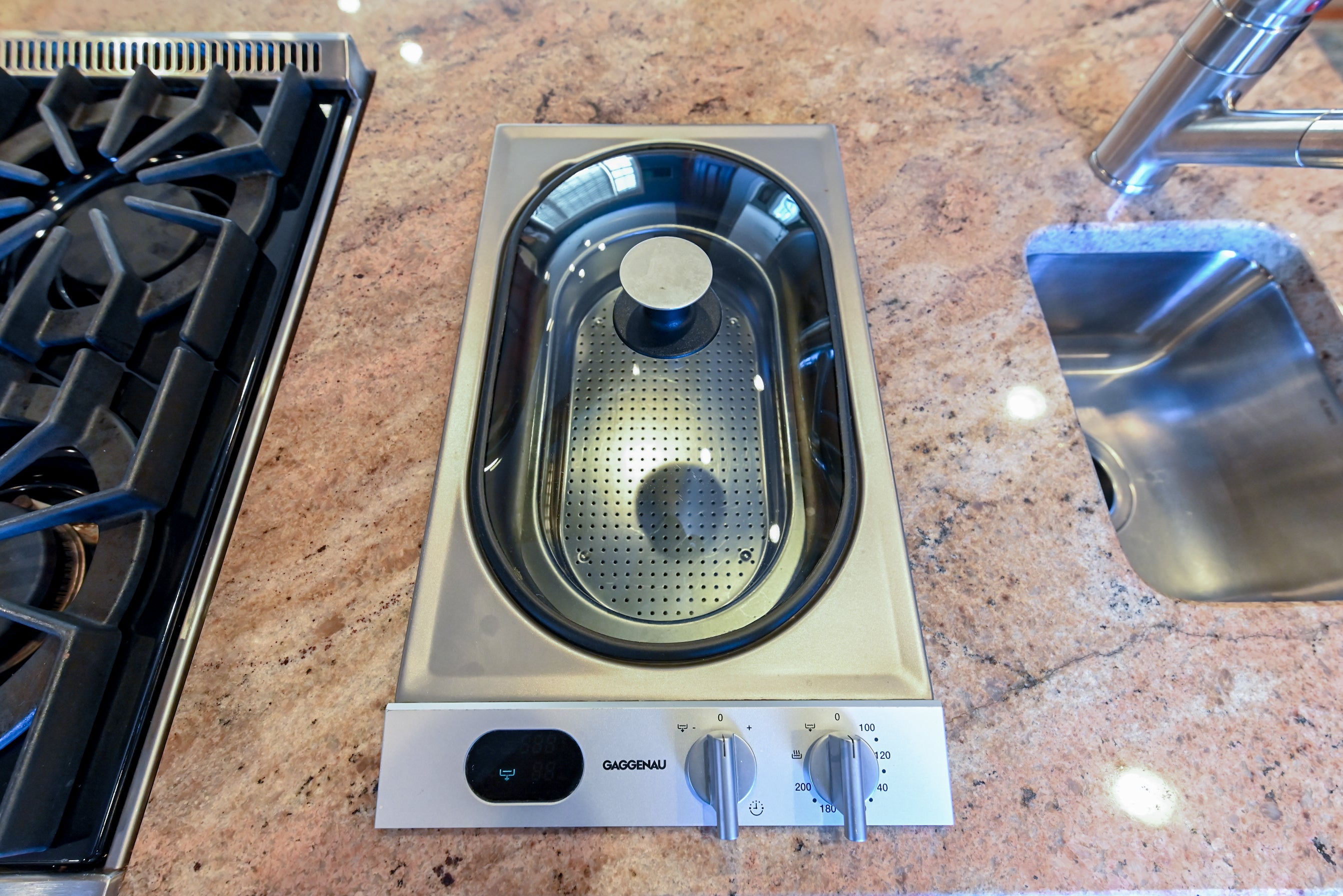 Crystal Cabinetry Terracotta Sunset Traditional Pre-Owned Kitchen W/ Wet Bar