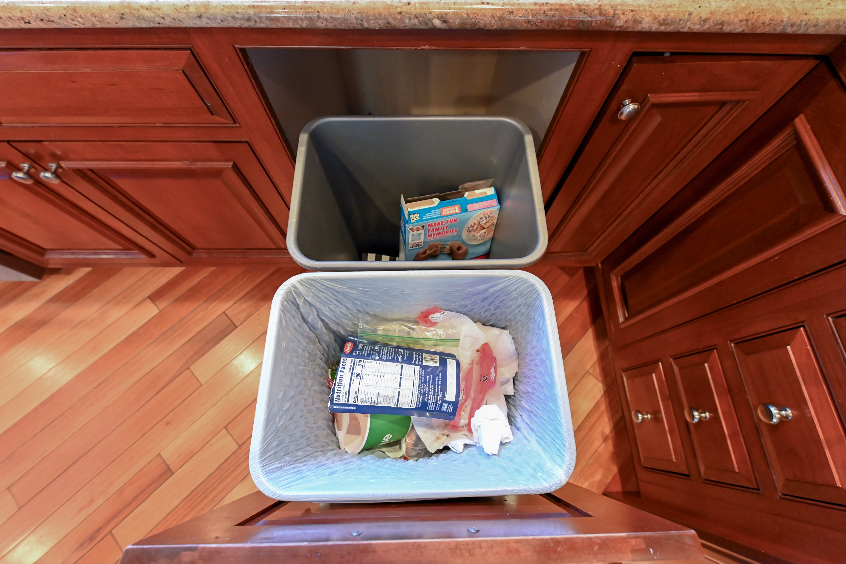 Crystal Cabinetry Terracotta Sunset Traditional Pre-Owned Kitchen W/ Wet Bar