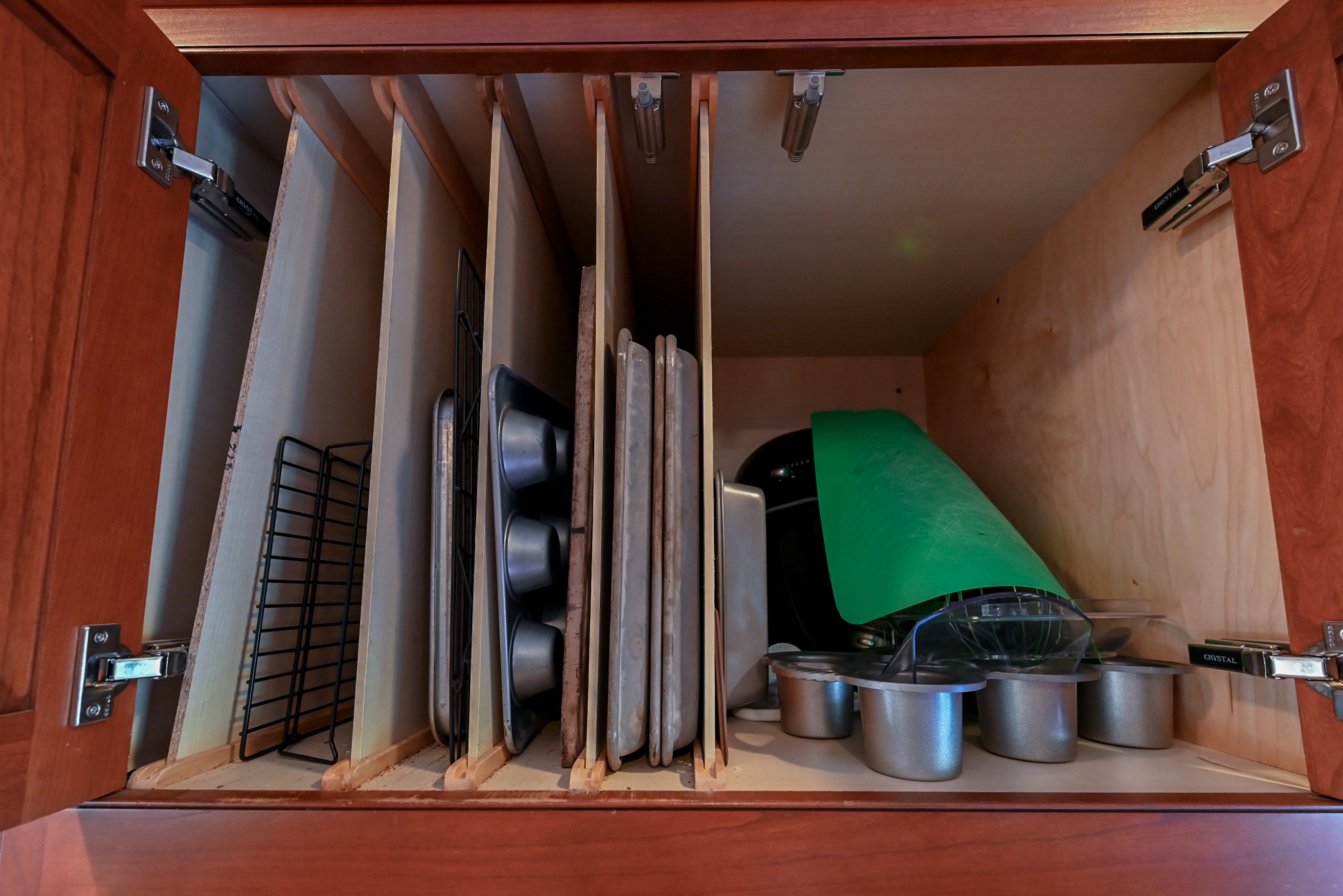 Crystal Cabinetry Terracotta Sunset Traditional Pre-Owned Kitchen W/ Wet Bar