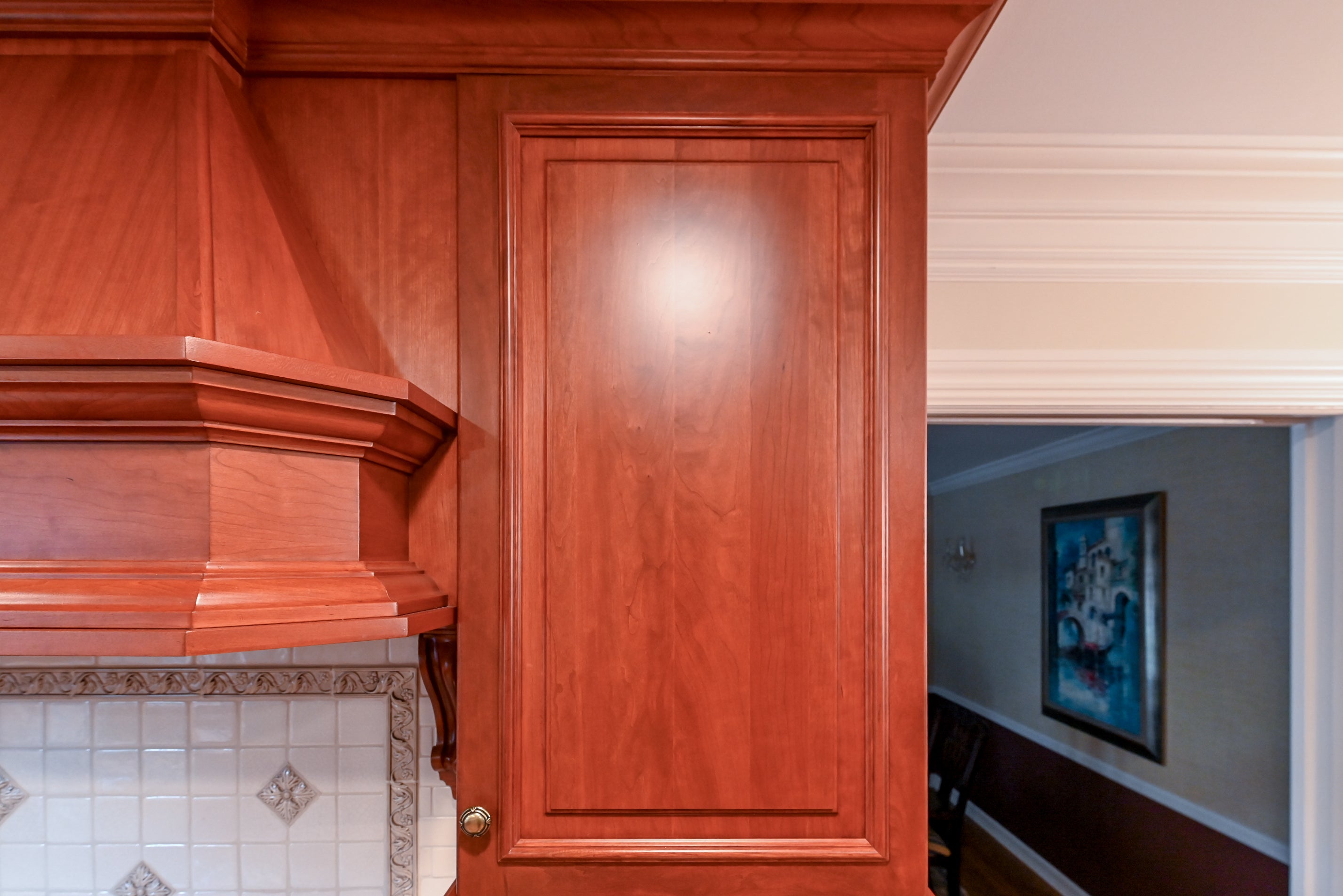 Peter Salerno English Toffee Traditional Pre-Owned Kitchen