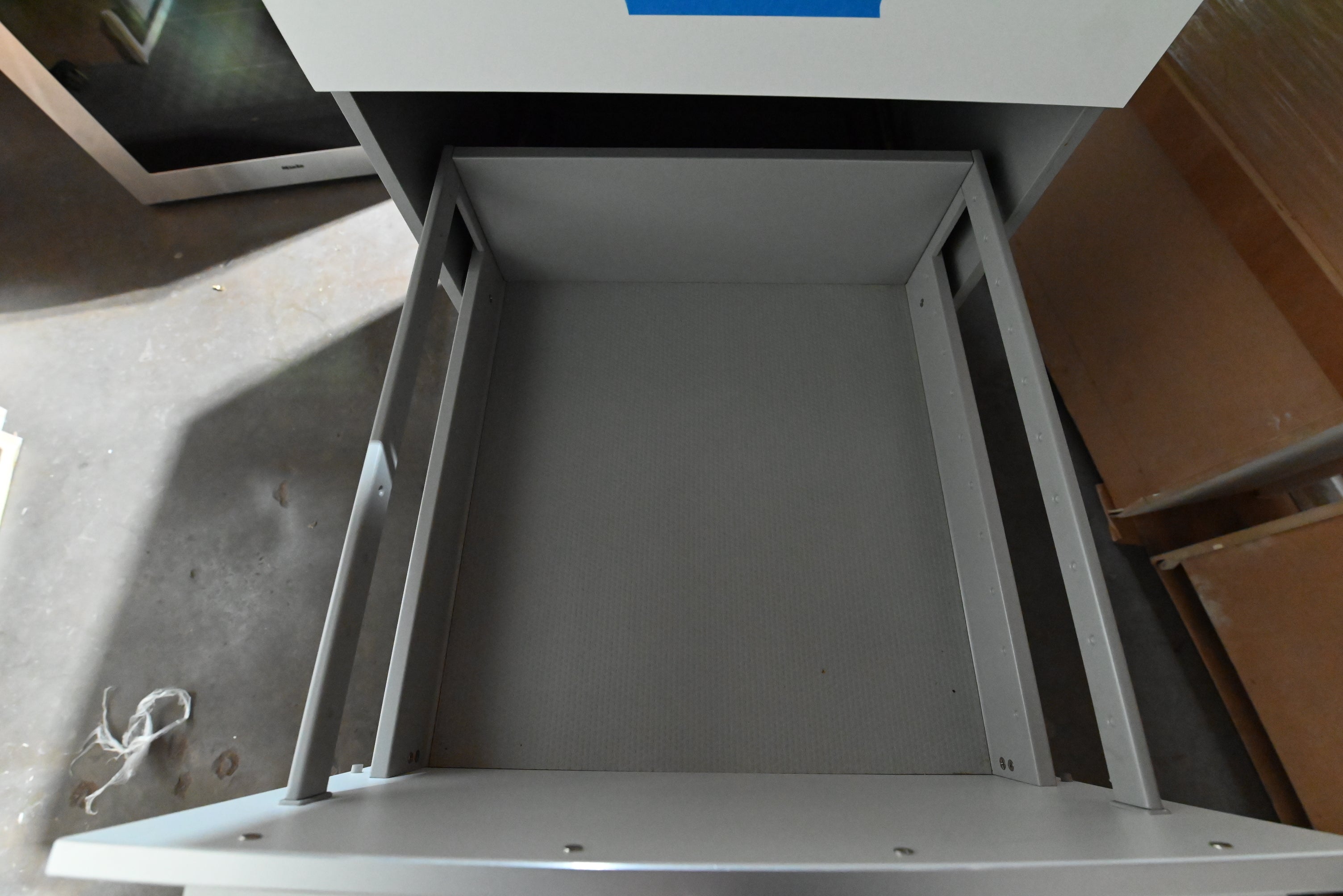 Bulthaup Modern Matte Grey Kitchen with Stone Countertops & Appliances