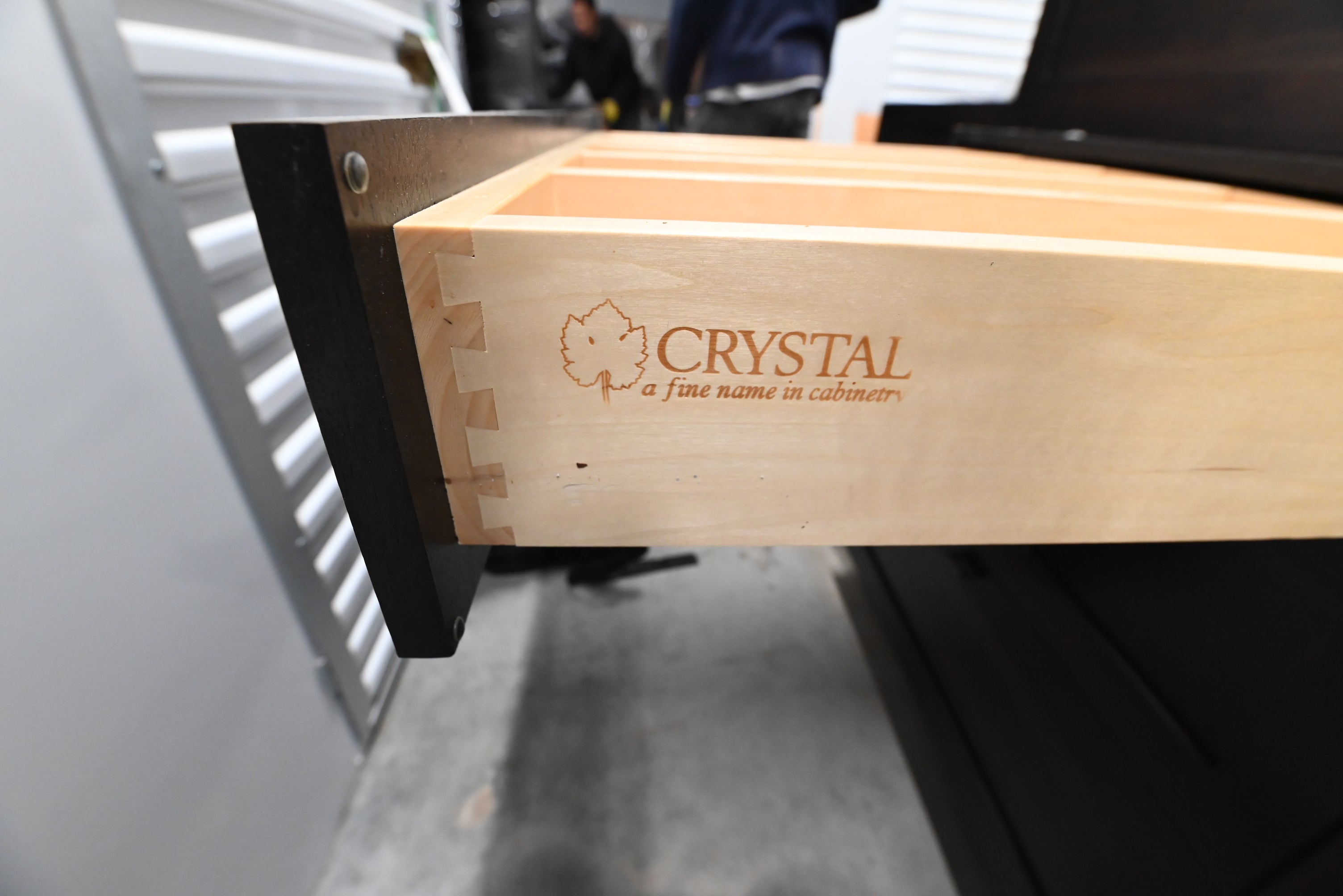 Transitional Dark Wooden Brown Kitchen with Island, Marble Countertops & Luxury Appliances