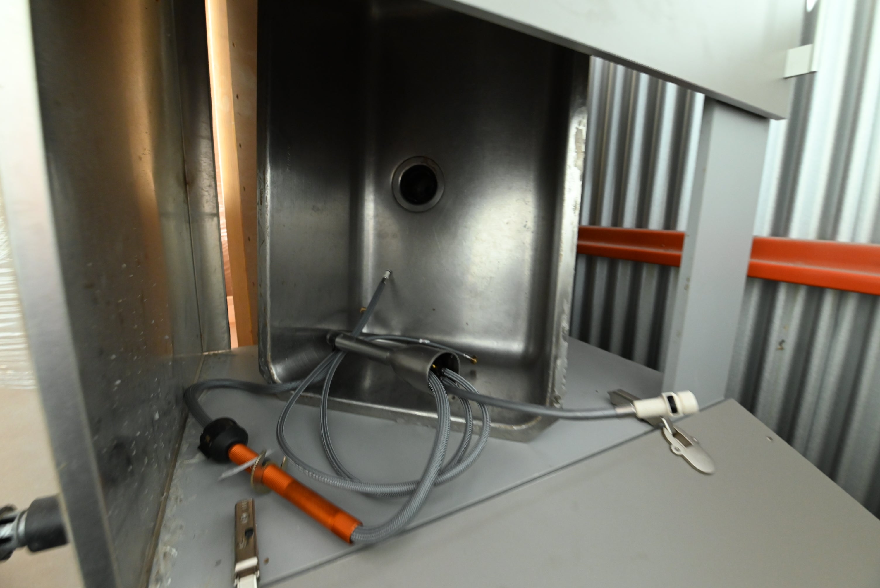 Bulthaup Modern Matte Grey Kitchen with Stone Countertops & Appliances