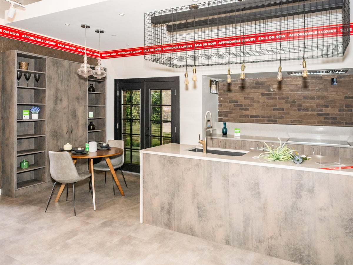 Wren Elements Oxidized Stone & Gray Oak Matte Modern Kitchen