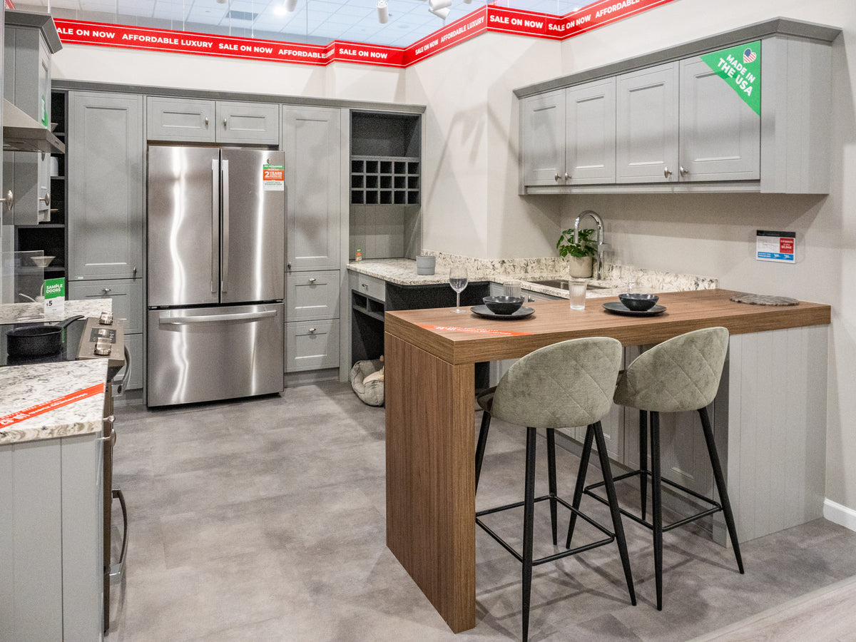 Wren Country Juratek Ash Gray Matte Kitchen