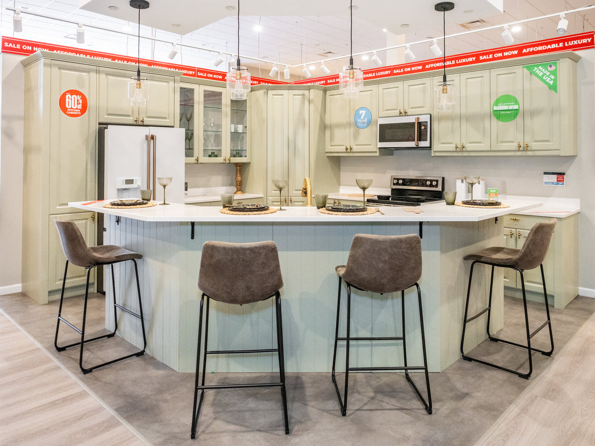 Wren Georgian Juratek Sage Green Matte Kitchen