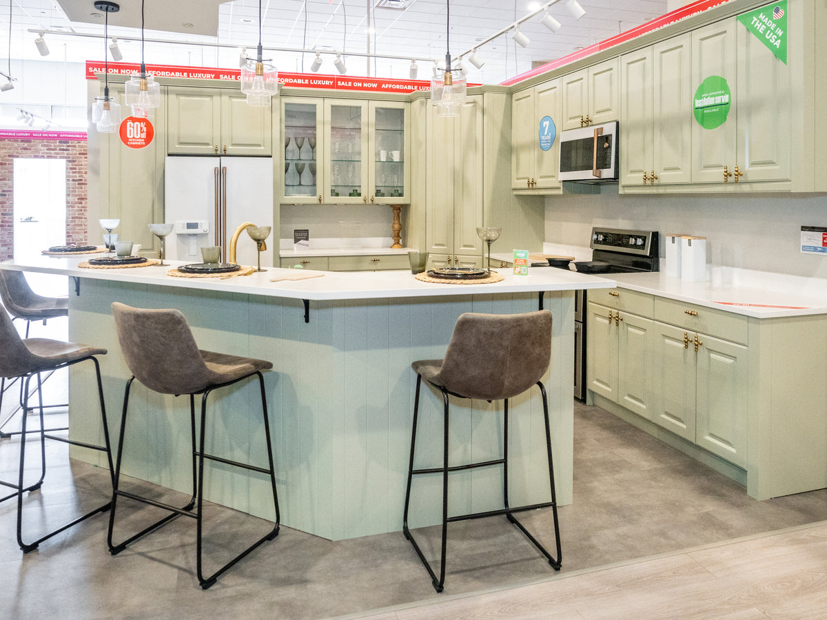 Wren Georgian Juratek Sage Green Matte Kitchen