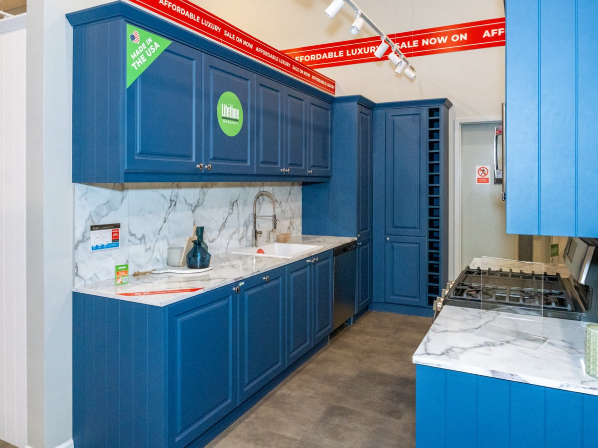 Wren Georgian Juratek Royal Blue Matte Kitchen