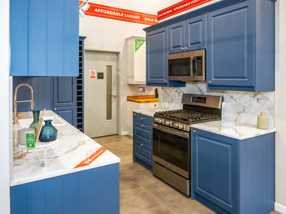 Wren Georgian Juratek Royal Blue Matte Kitchen