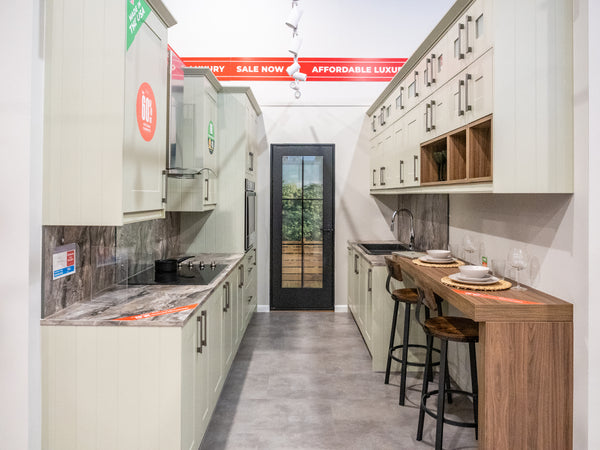 Wren Shaker Classic Sage Green Matte Kitchen