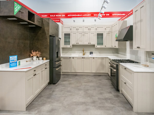 Wren Shaker Forest Classic and Metallic Bronze Matte Kitchen