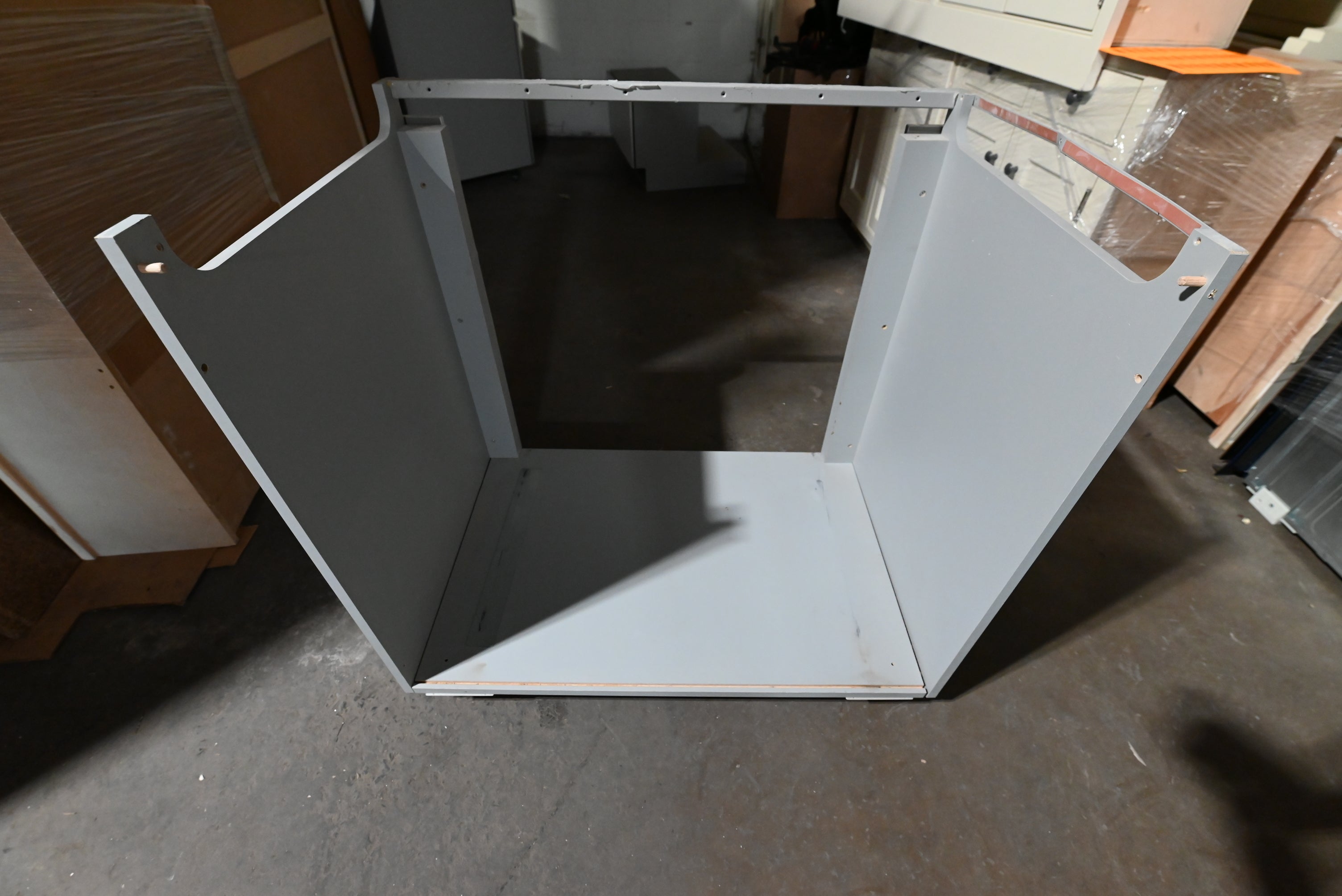 Bulthaup Modern Matte Grey Kitchen with Stone Countertops & Appliances