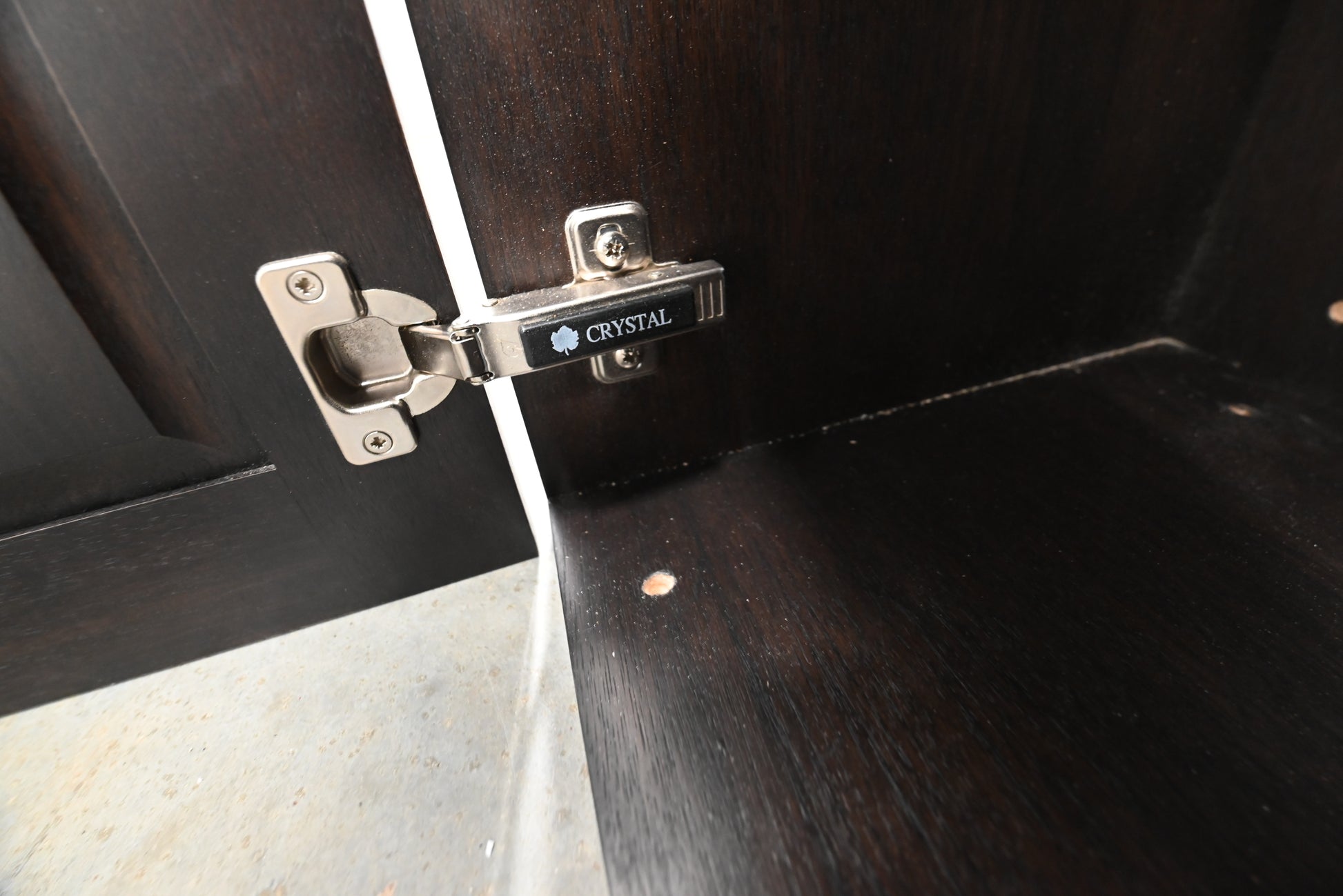 Traditional Dark Wooden Brown Kitchen with Island, Marble Countertops & Luxury Appliances