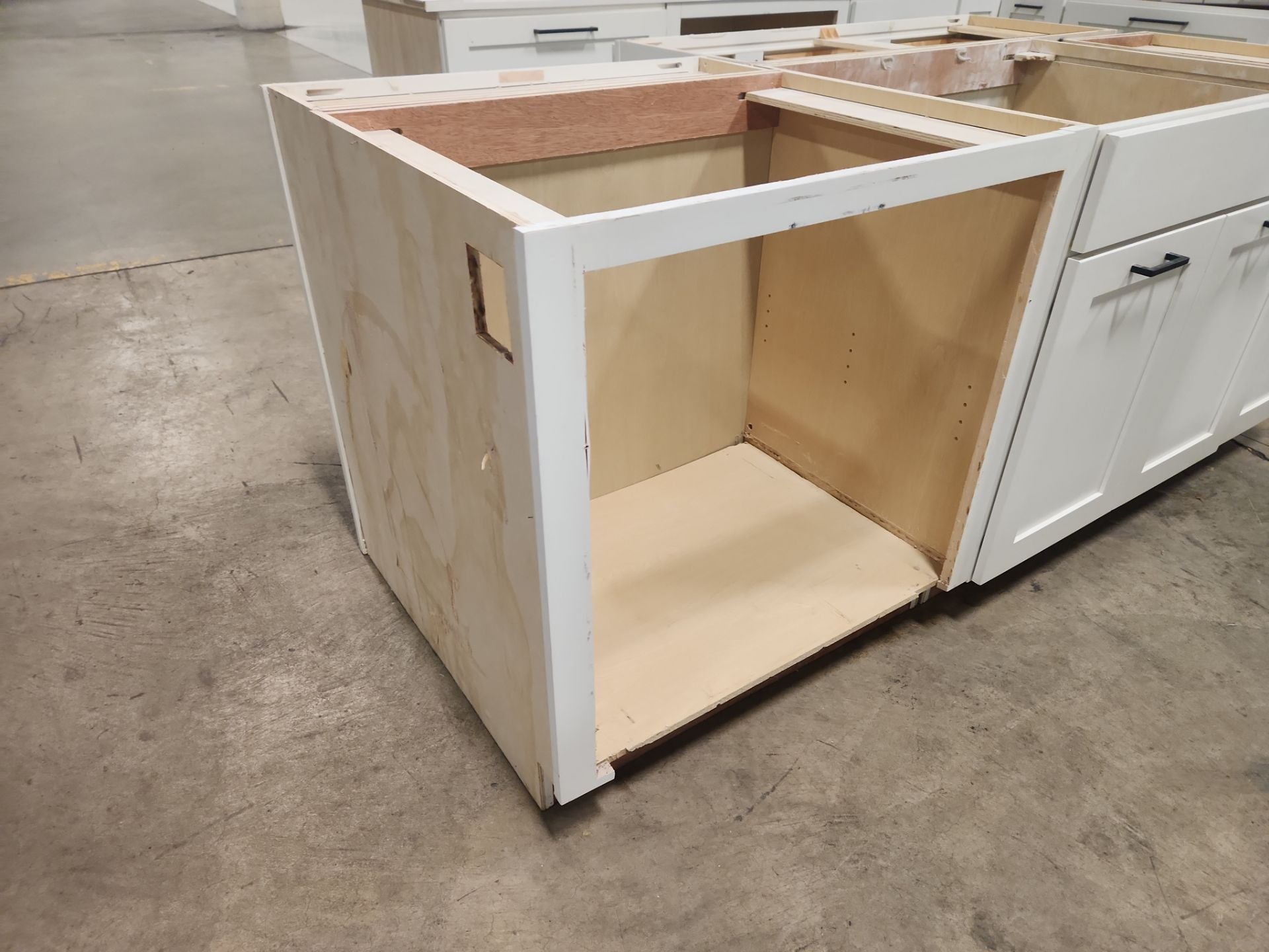 ÒThe WesterlyÓ Transitional White Kitchen with Island, 48" Sub-Zero Refrigerator and Bosch Appliances