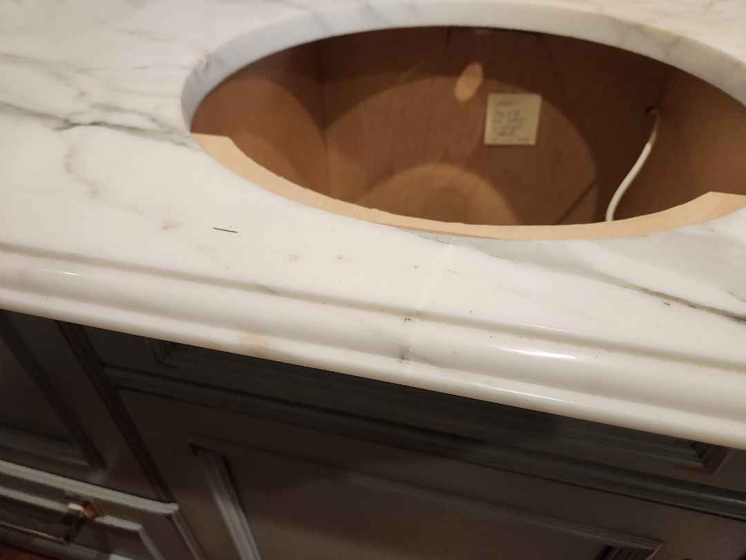 Executive Cabinetry Traditional Grey Walnut Kitchen with Marble Countertops & Appliances