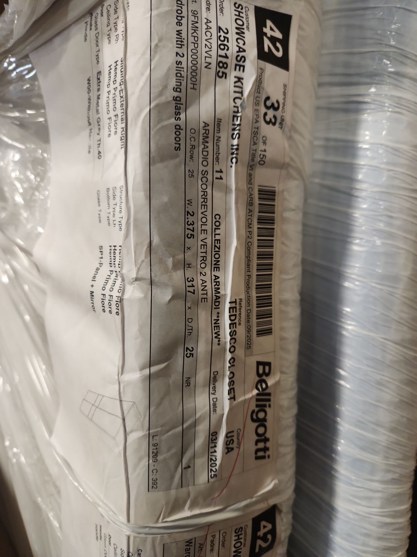 Composit Modern Hemp Primo Fiore Complete Closet System