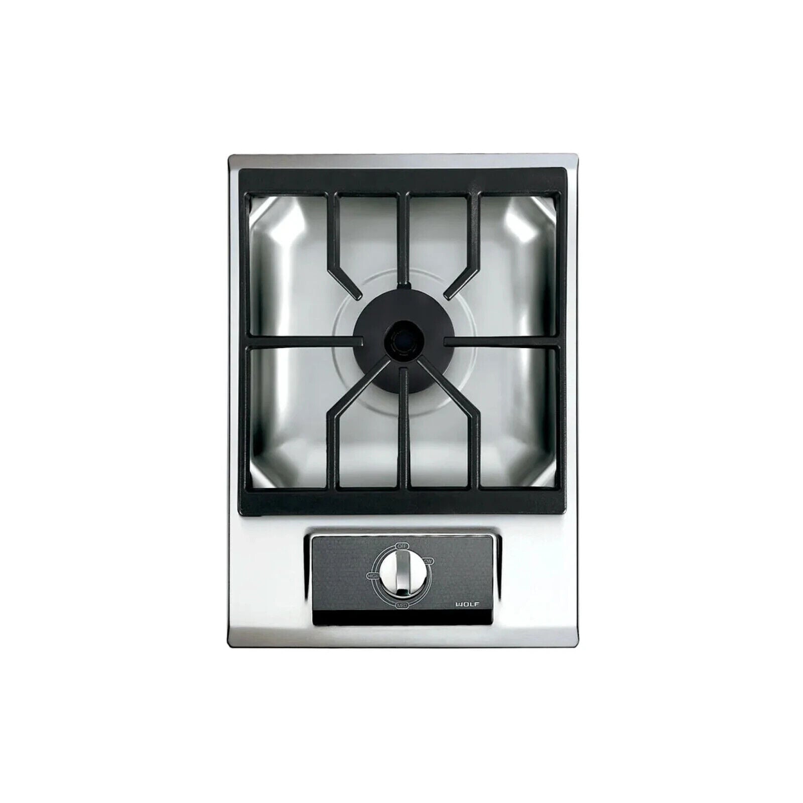 Wolf IM15/S 15" Stainless Steel Multi-Function Gas Cooktop