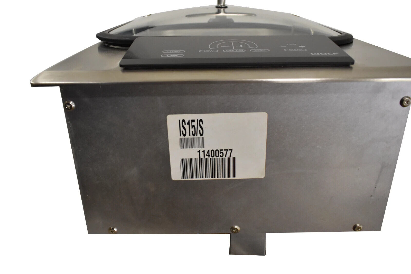 Wolf IS15/S 15" Stainless Steel Electric Steamer Module