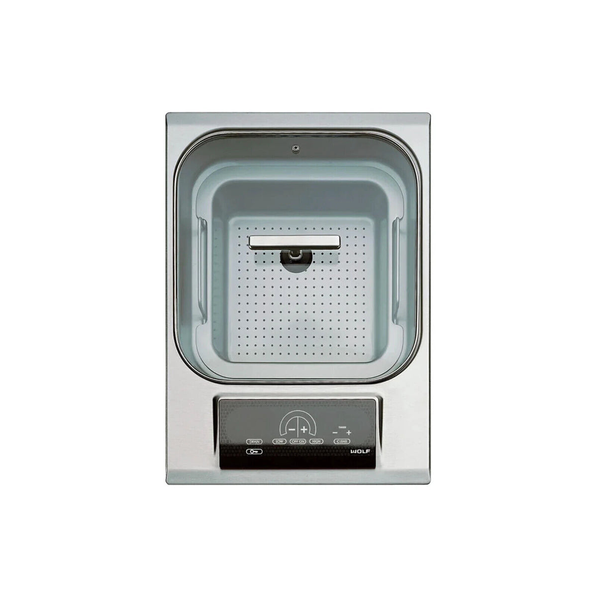Wolf IS15/S 15" Stainless Steel Electric Steamer Module