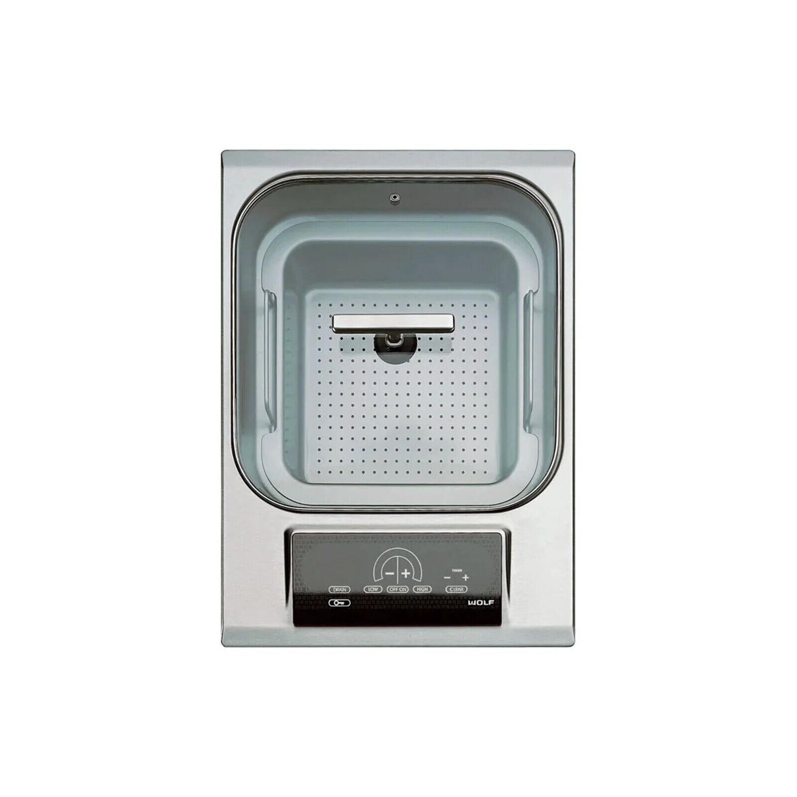 Wolf IS15/S 15" Stainless Steel Electric Steamer Module