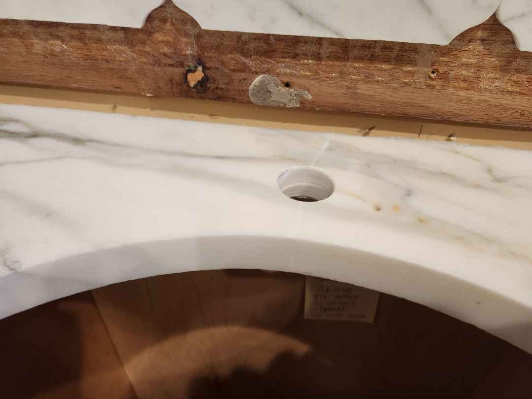 Executive Cabinetry Traditional Grey Walnut Kitchen with Marble Countertops & Appliances