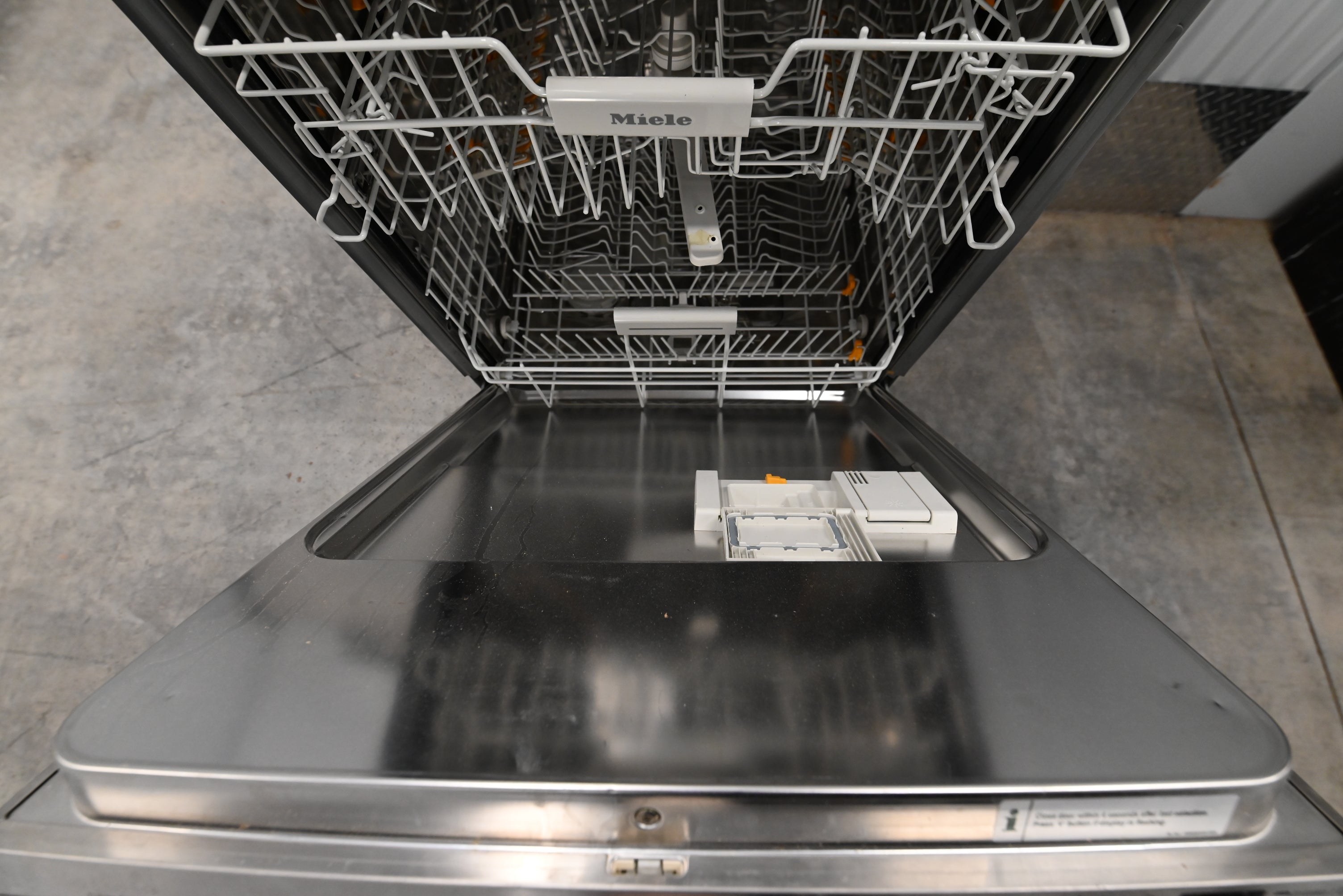 Transitional Dark Wooden Brown Kitchen with Island, Marble Countertops & Luxury Appliances