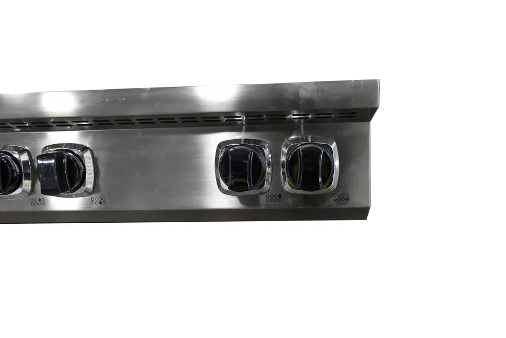 Viking 7 Series VRT7488BSS 48" Stainless Steel 8-Burner Pro-Style Gas Rangetop