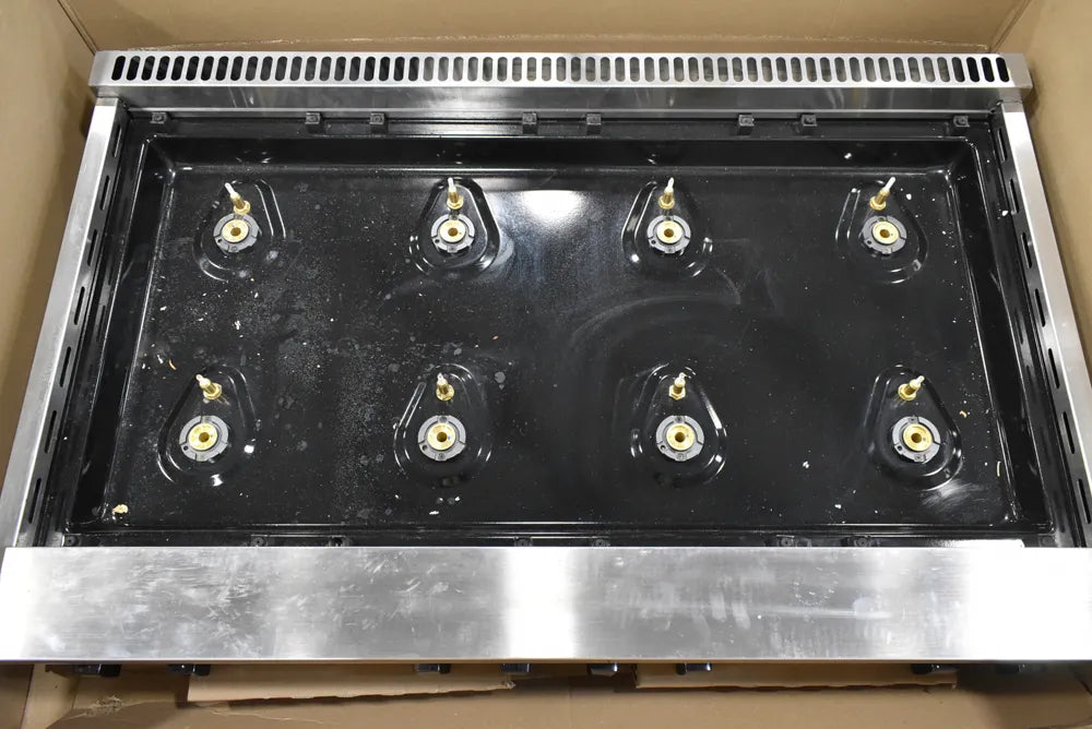 Viking 7 Series VRT7488BSS 48" Stainless Steel 8-Burner Pro-Style Gas Rangetop